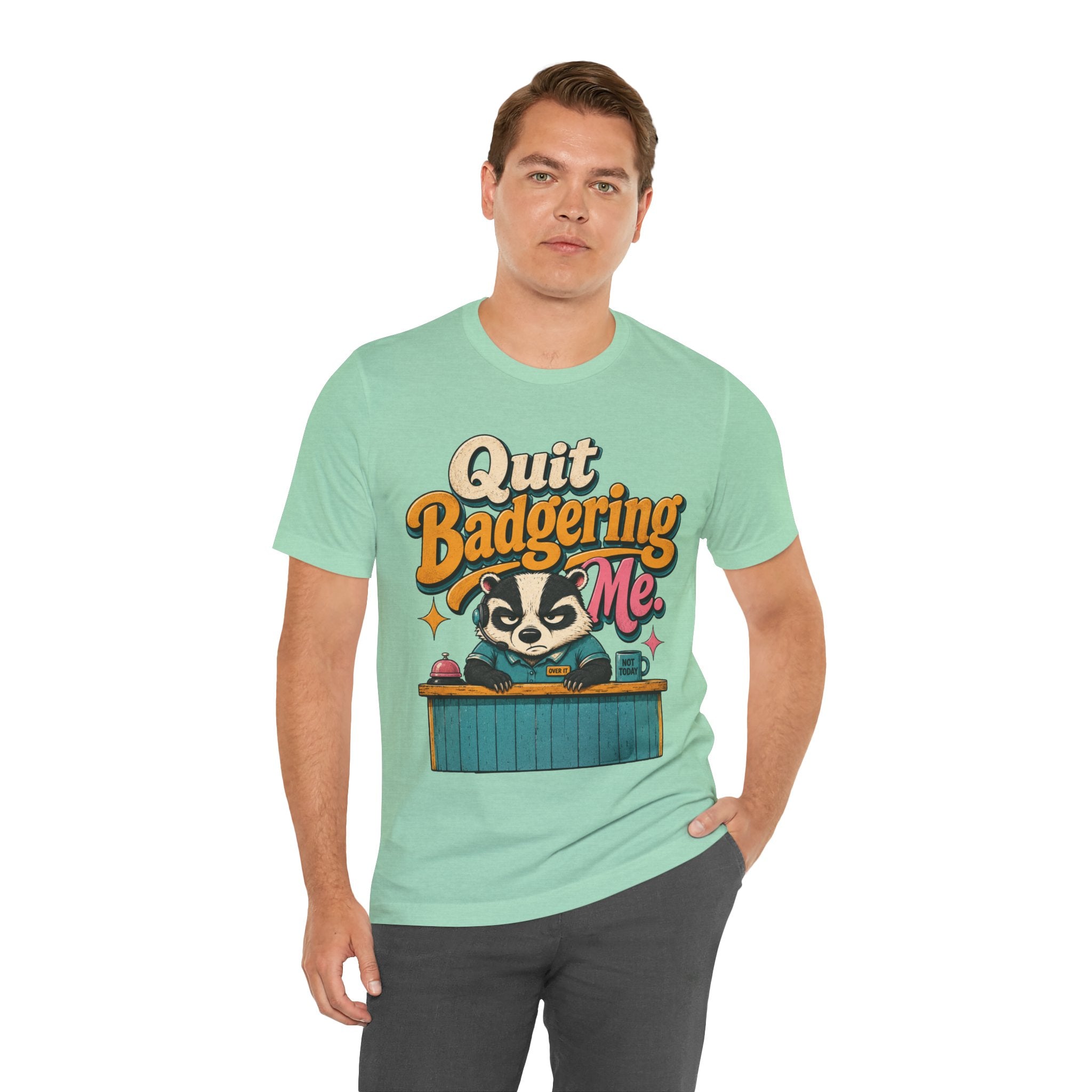 Color: Heather Mint | Mockup 2