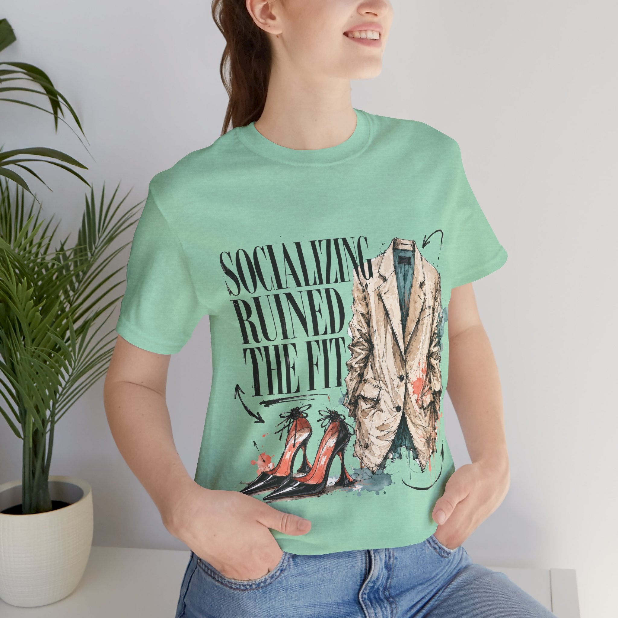 Color: Heather Mint | Mockup 3