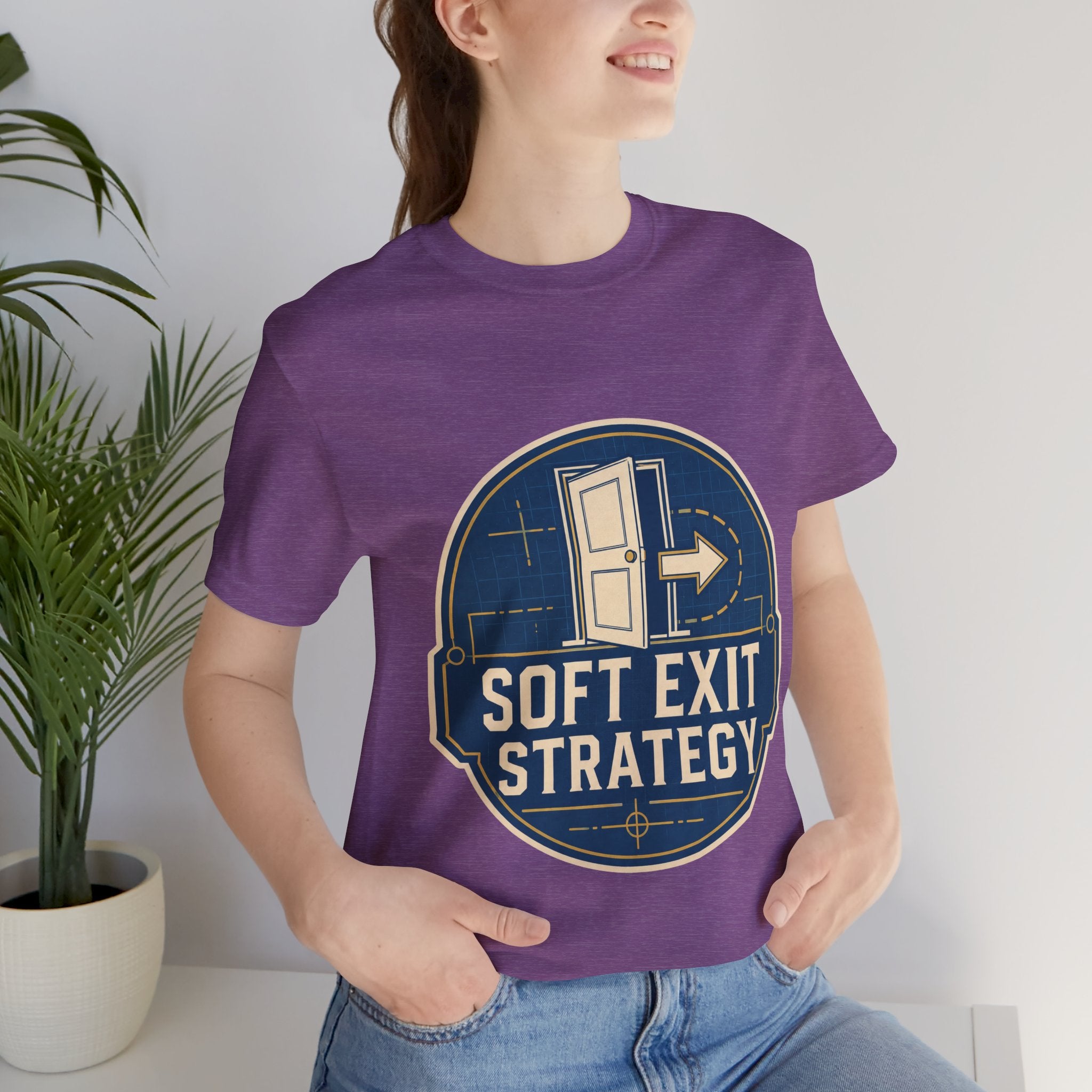 Color: Heather Team Purple | Mockup 3
