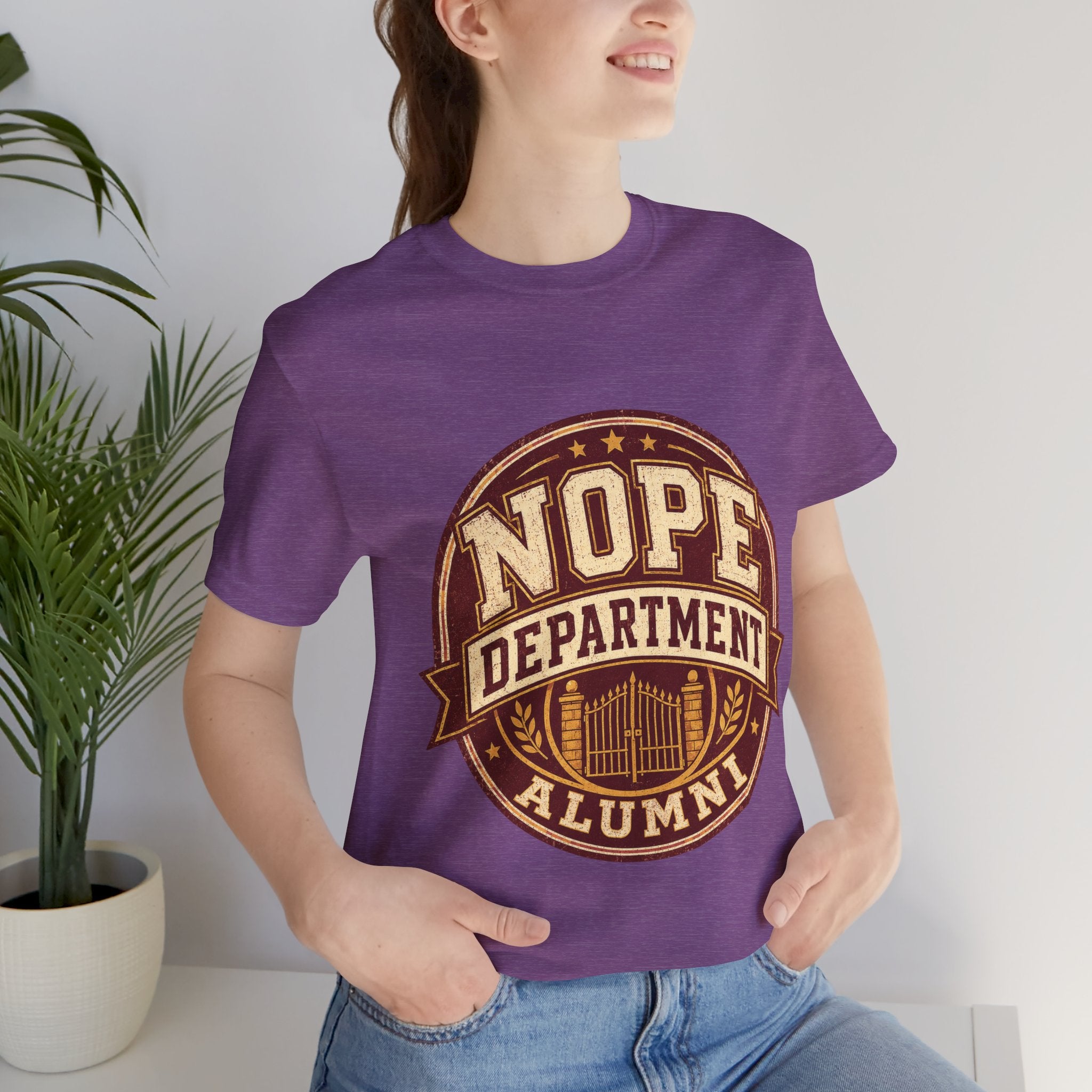 Color: Heather Team Purple | Mockup 3