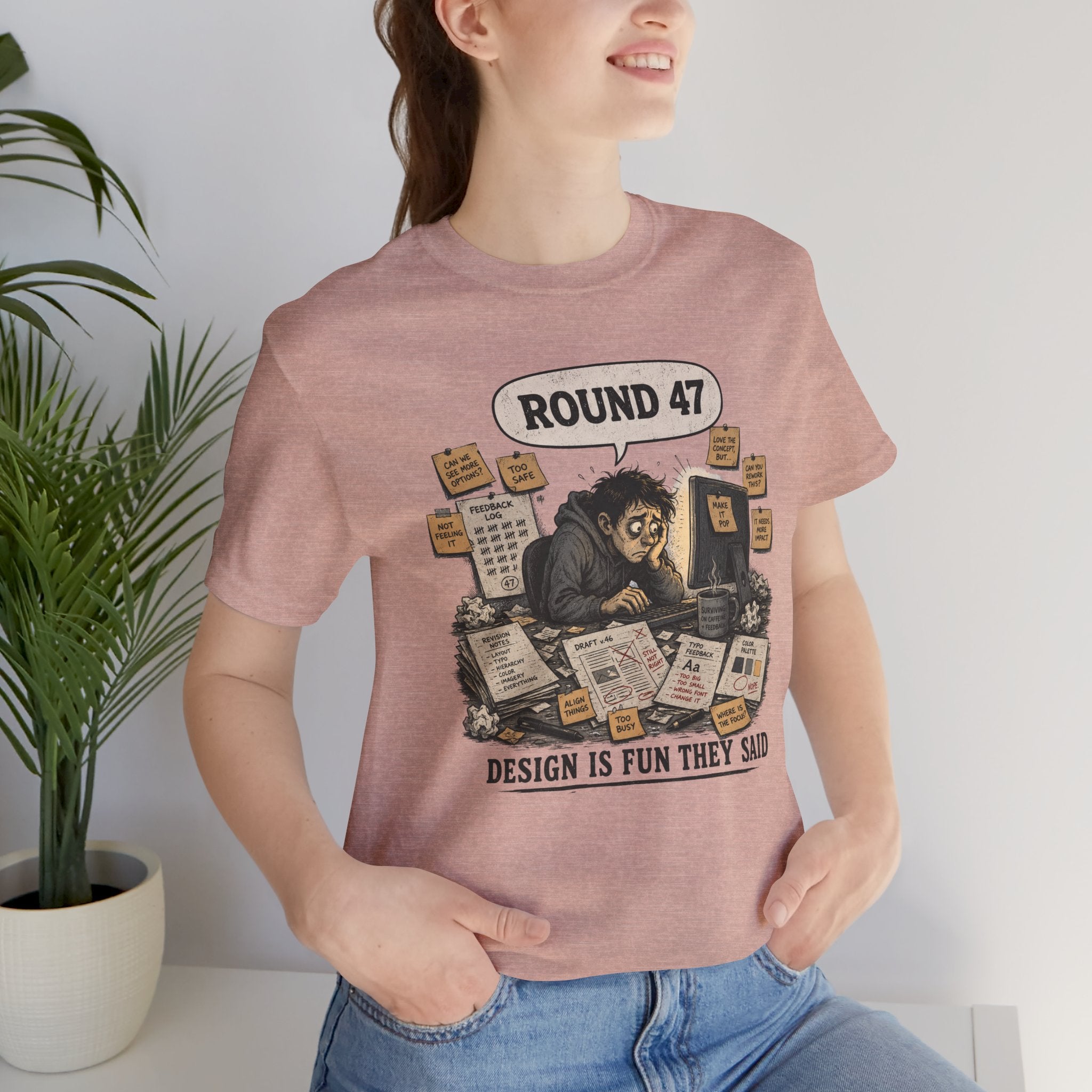 Color: Heather Prism Peach | Mockup 3