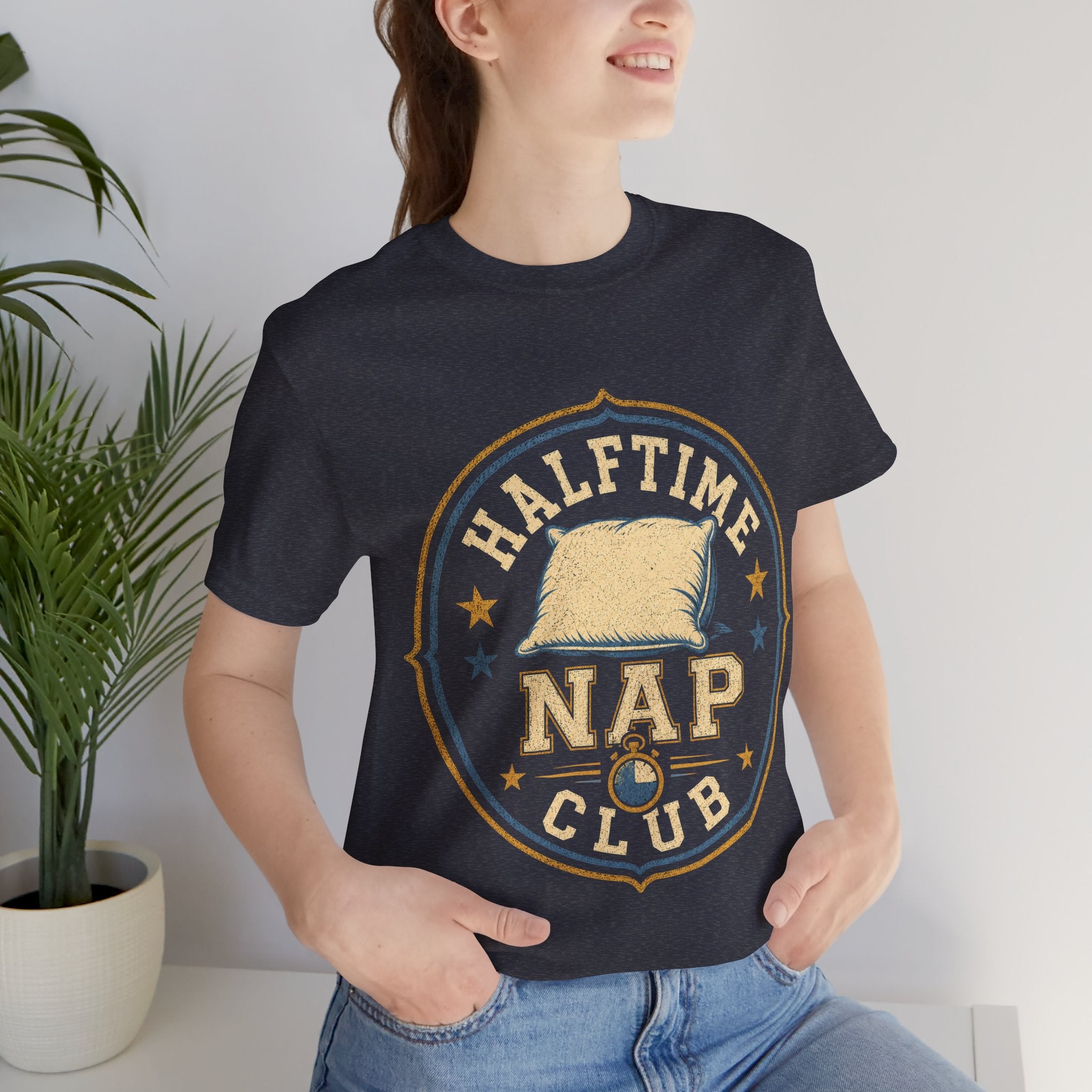 Color: Heather Navy | Mockup 3
