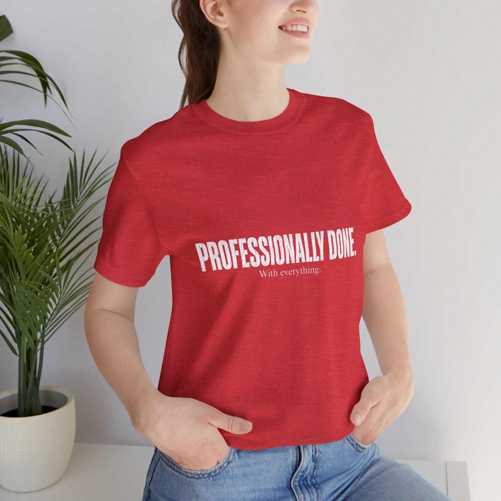 Color: Heather Red | Mockup 3