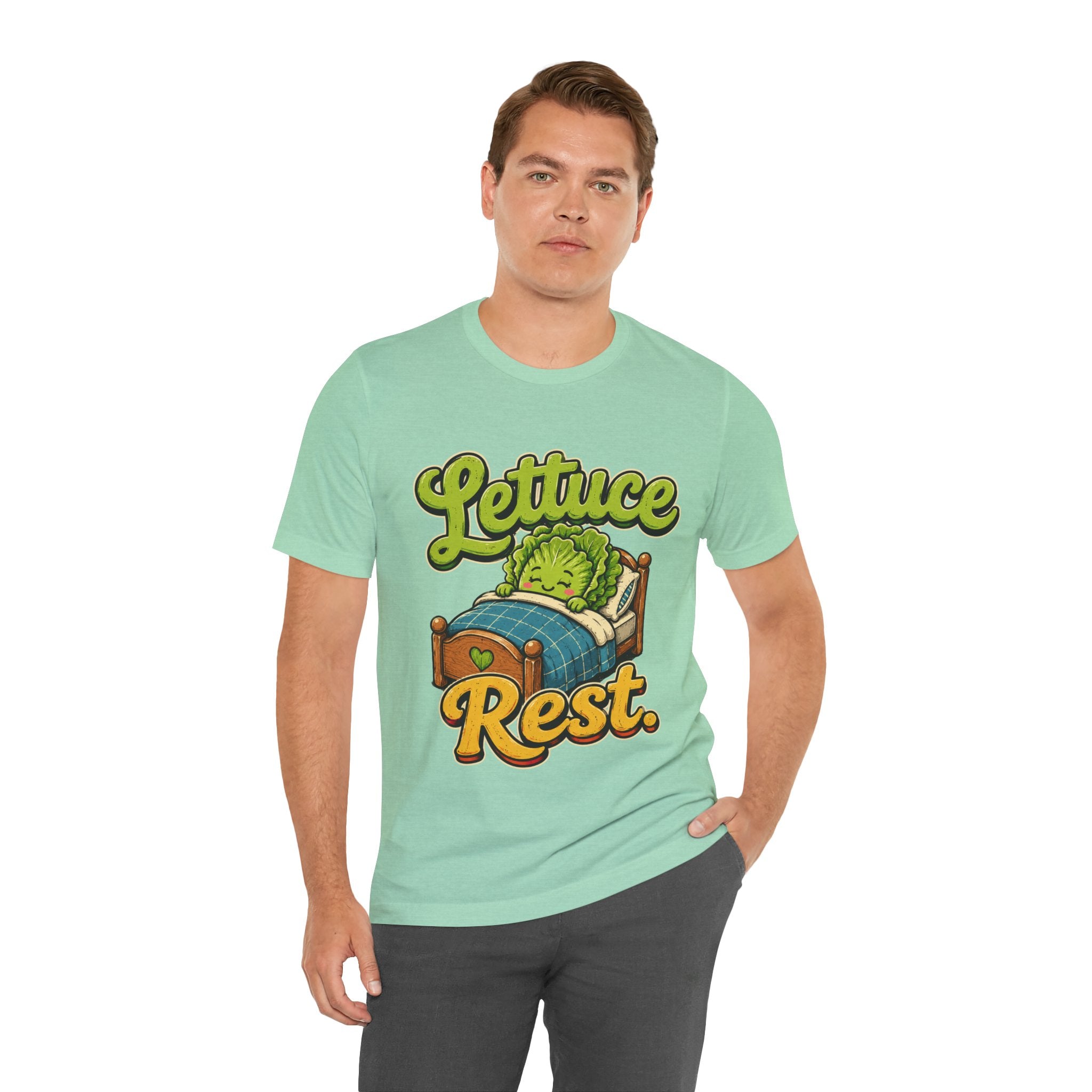 Color: Heather Mint | Mockup 2