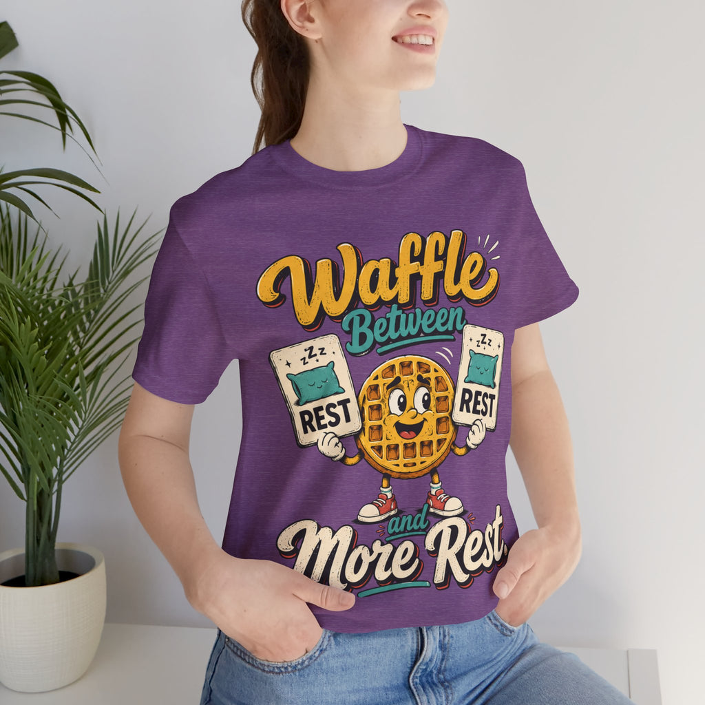 Color: Heather Team Purple | Mockup 3