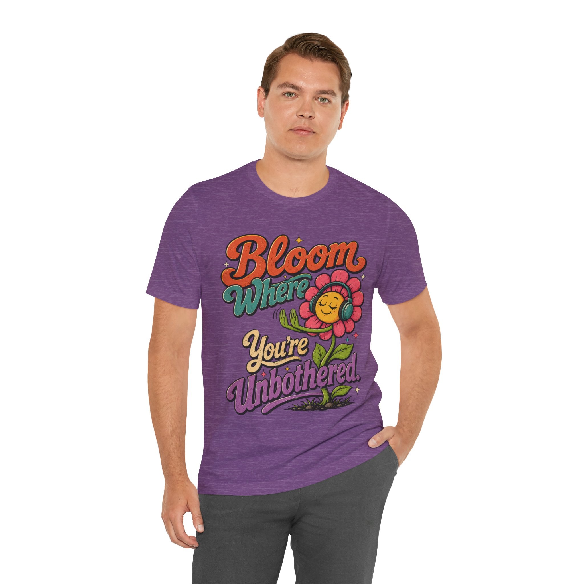 Color: Heather Team Purple | Mockup 2