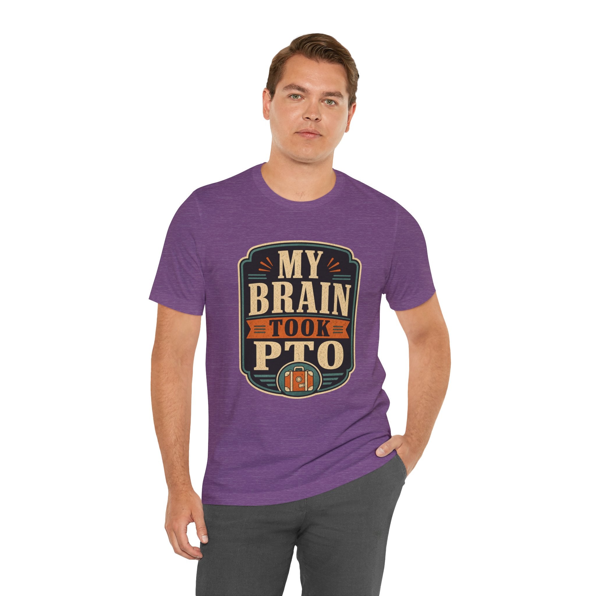 Color: Heather Team Purple | Mockup 2