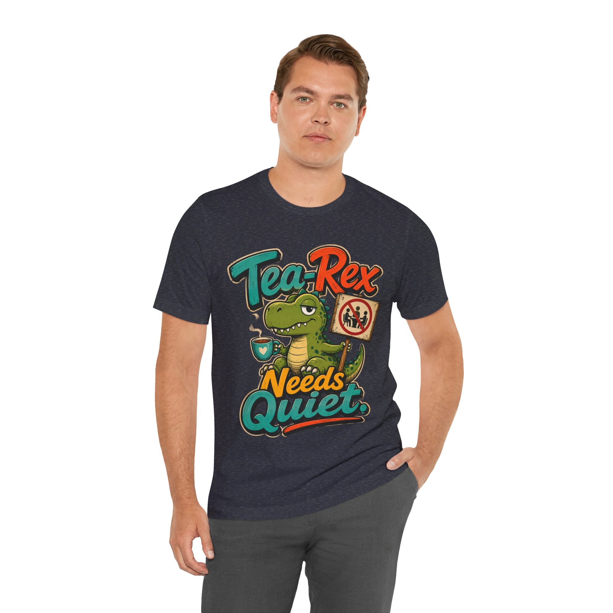 Color: Heather Navy | Mockup 2