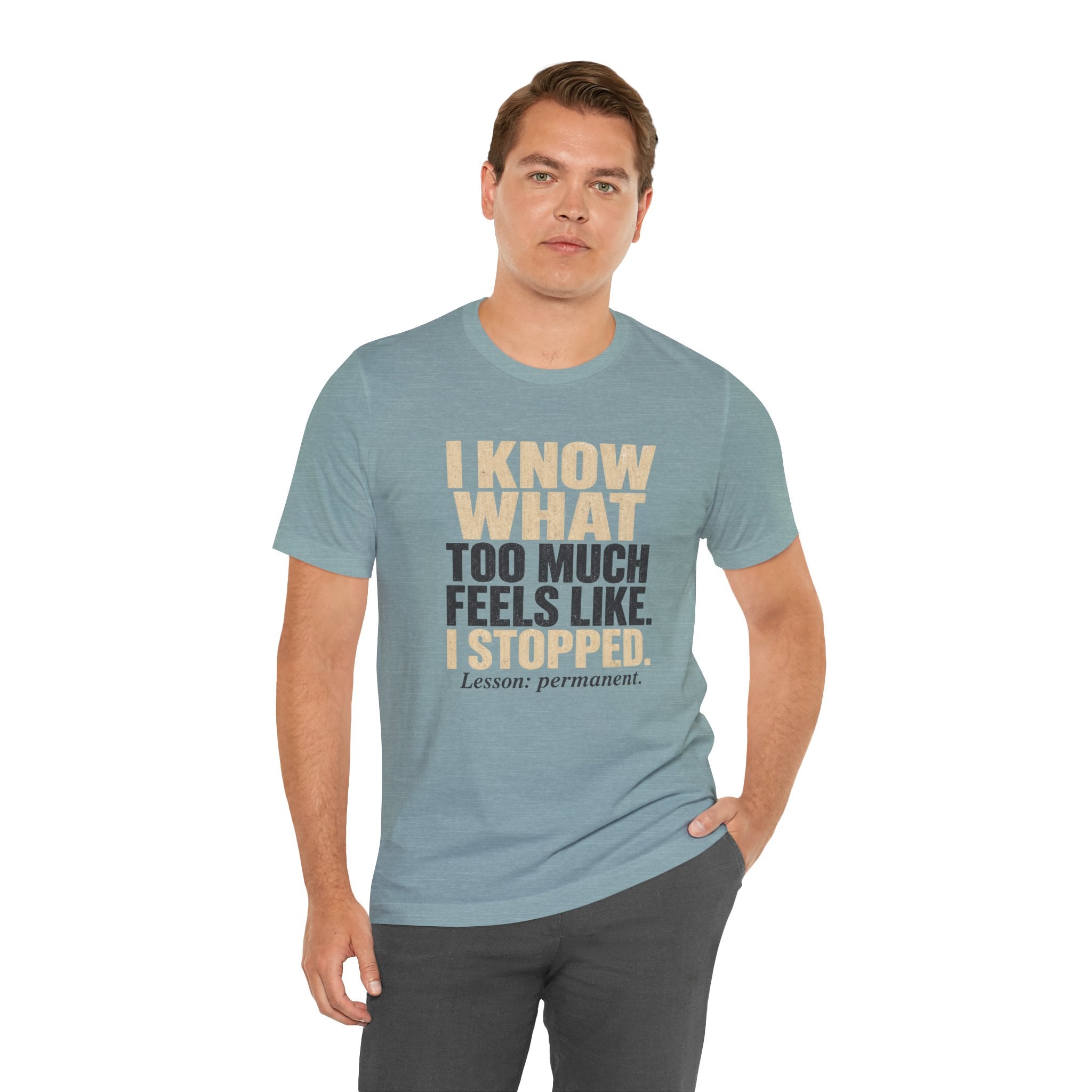 Color: Heather Blue Lagoon | Mockup 2