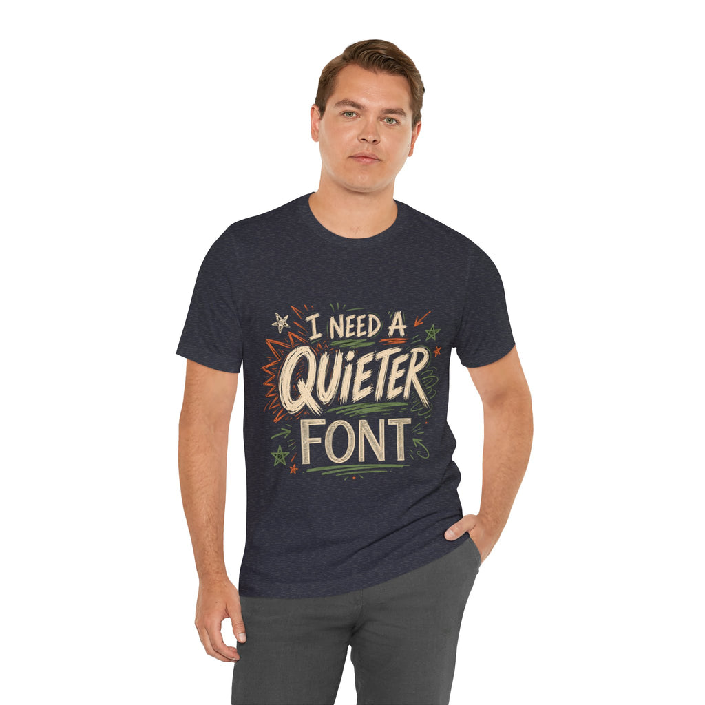 Color: Heather Navy | Mockup 2