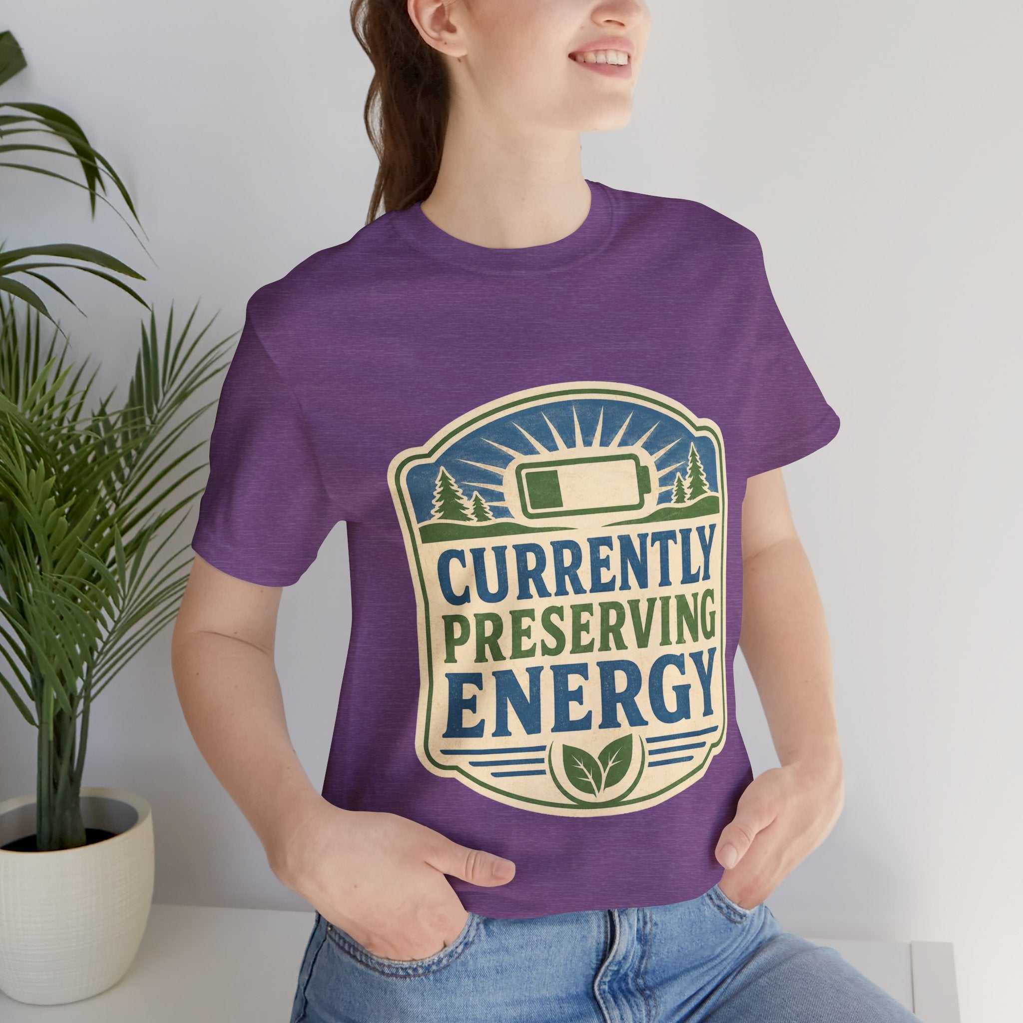 Color: Heather Team Purple | Mockup 3
