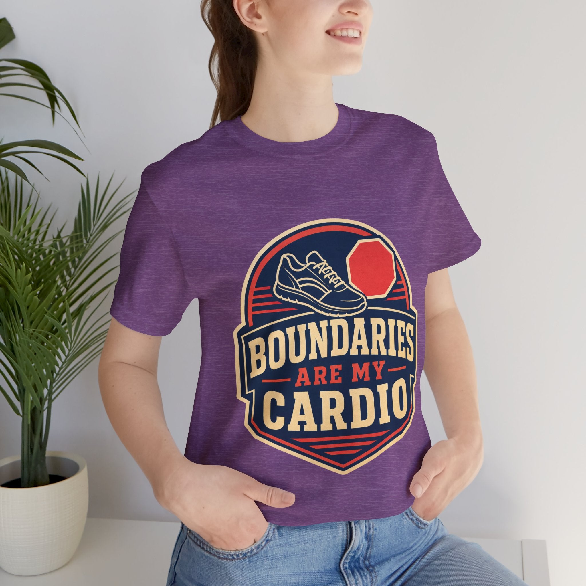Color: Heather Team Purple | Mockup 3