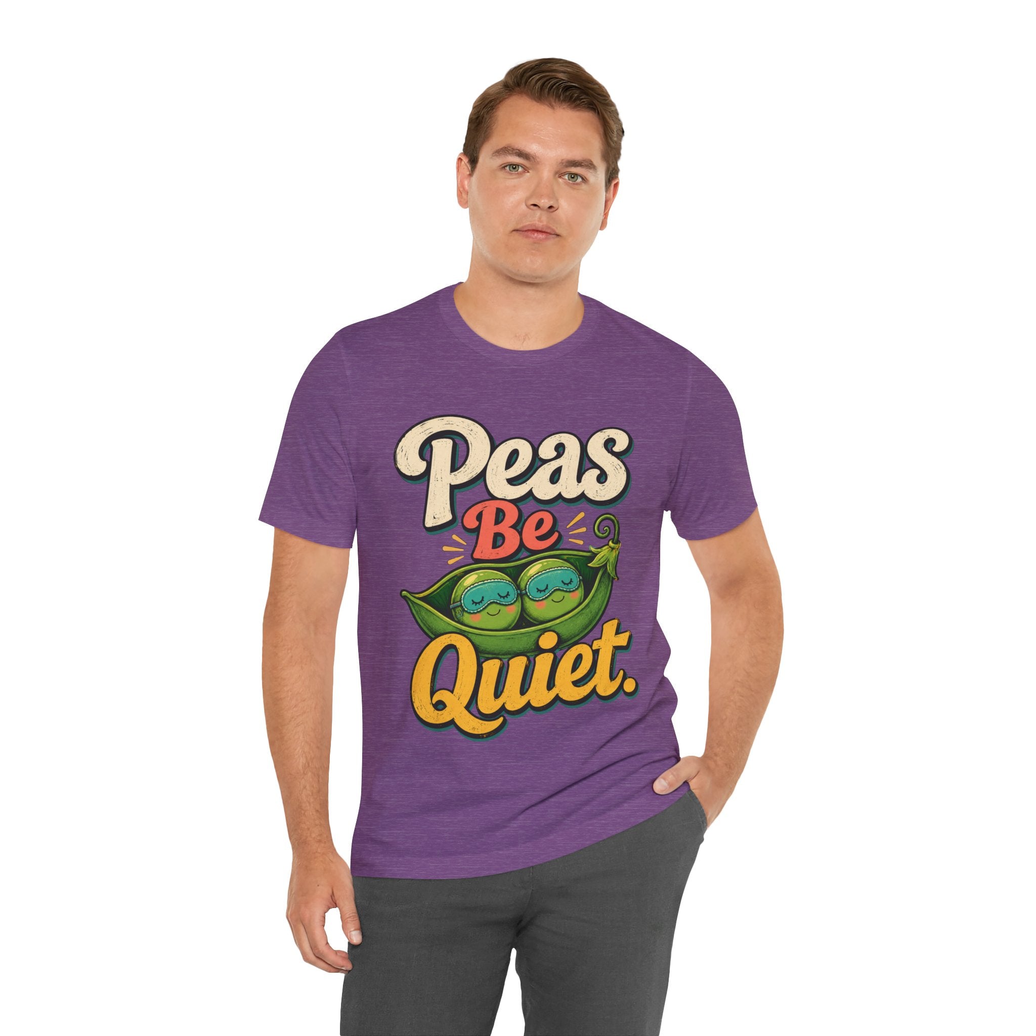 Color: Heather Team Purple | Mockup 2