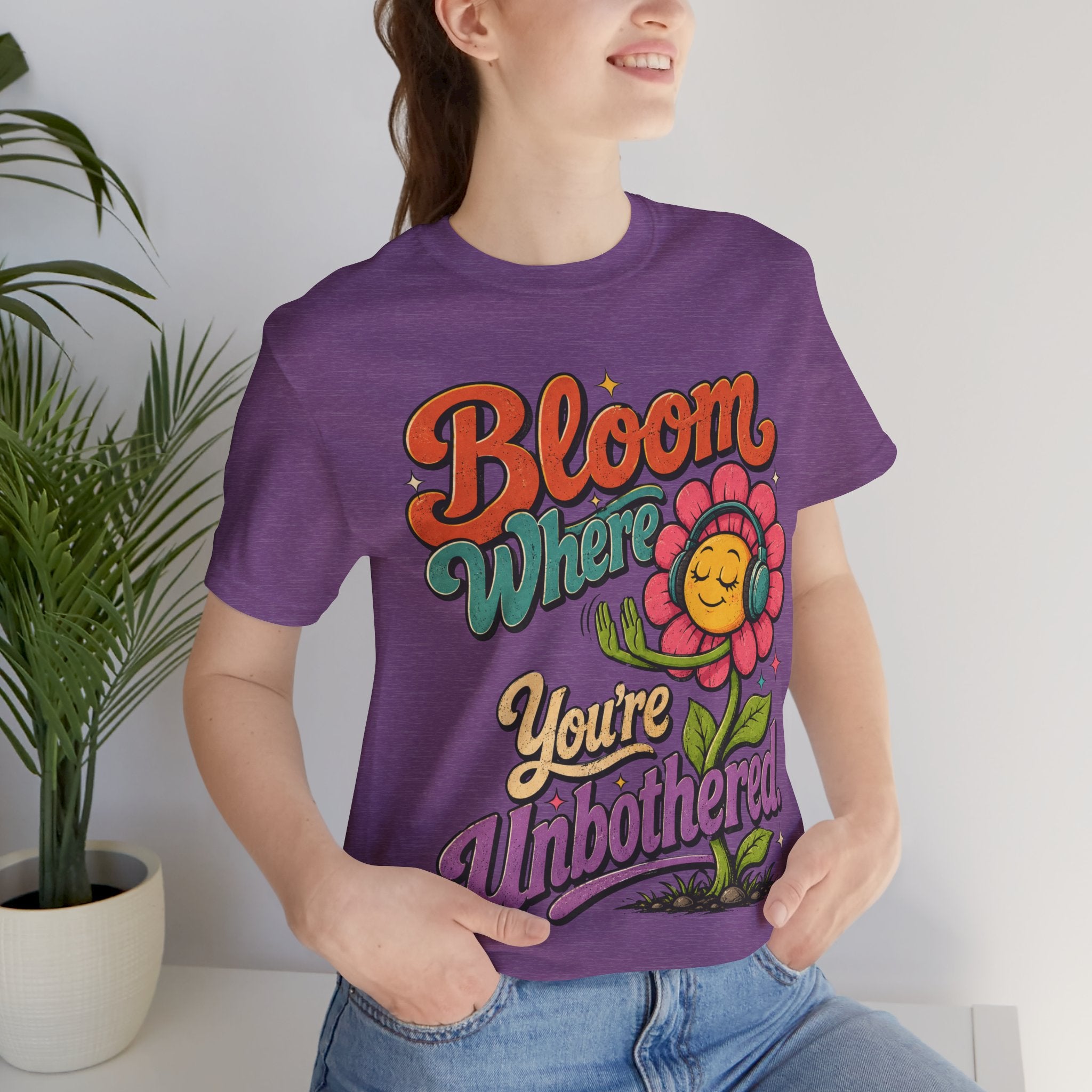 Color: Heather Team Purple | Mockup 3
