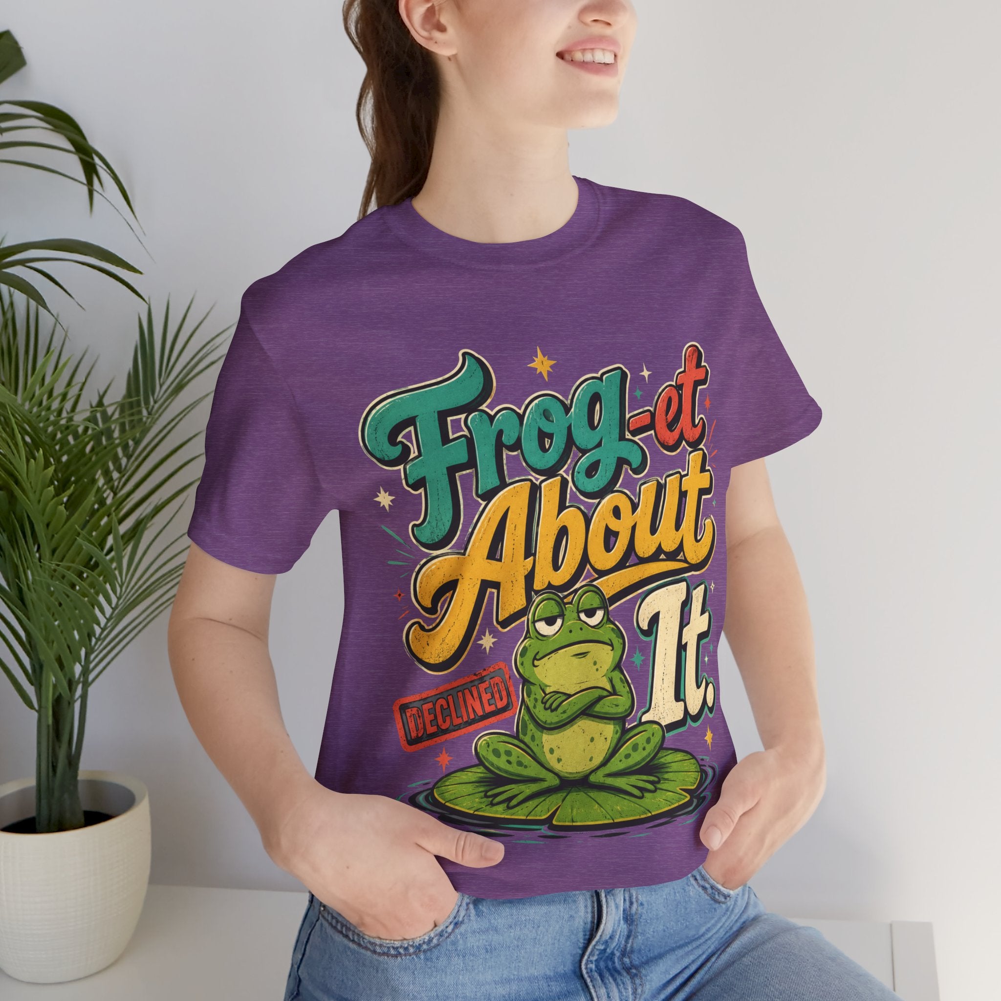 Color: Heather Team Purple | Mockup 3
