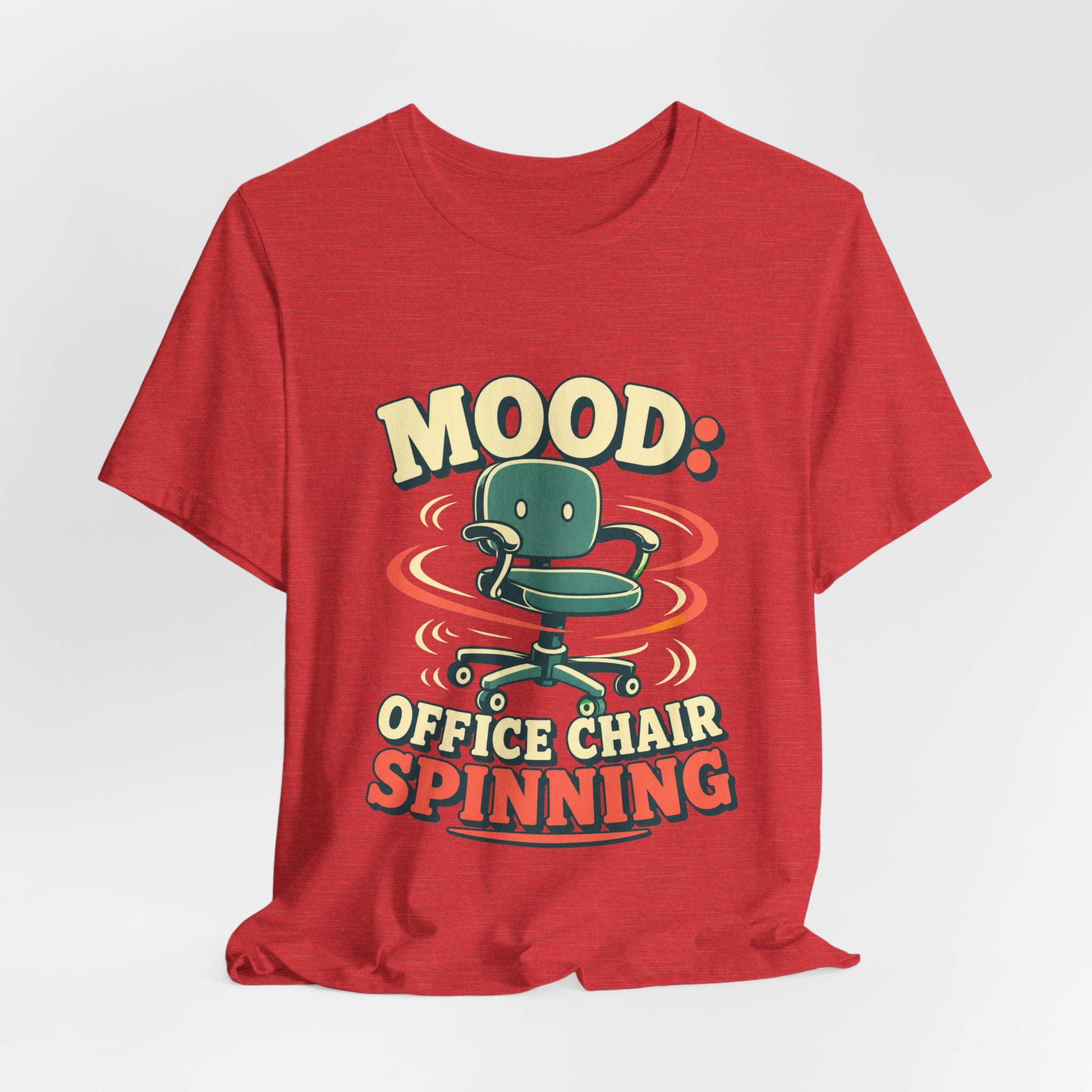 Color: Heather Red | Mockup 3