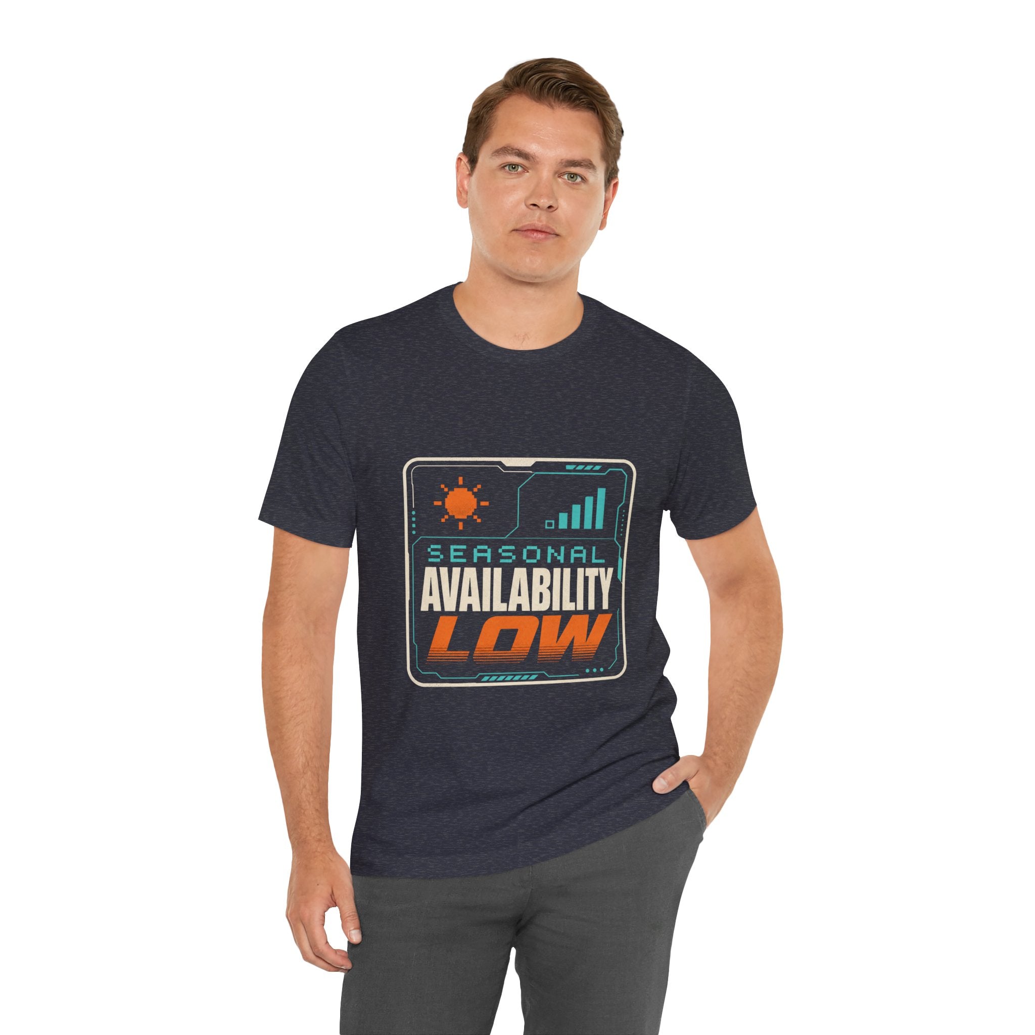 Color: Heather Navy | Mockup 2