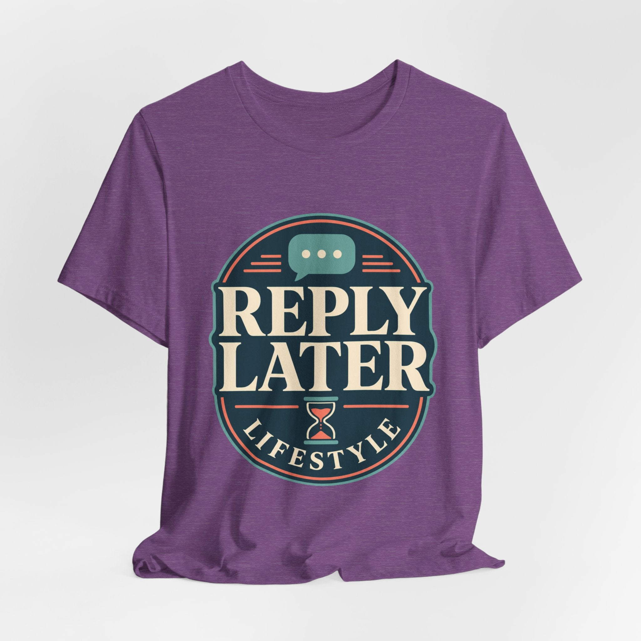 Color: Heather Team Purple | Mockup 3
