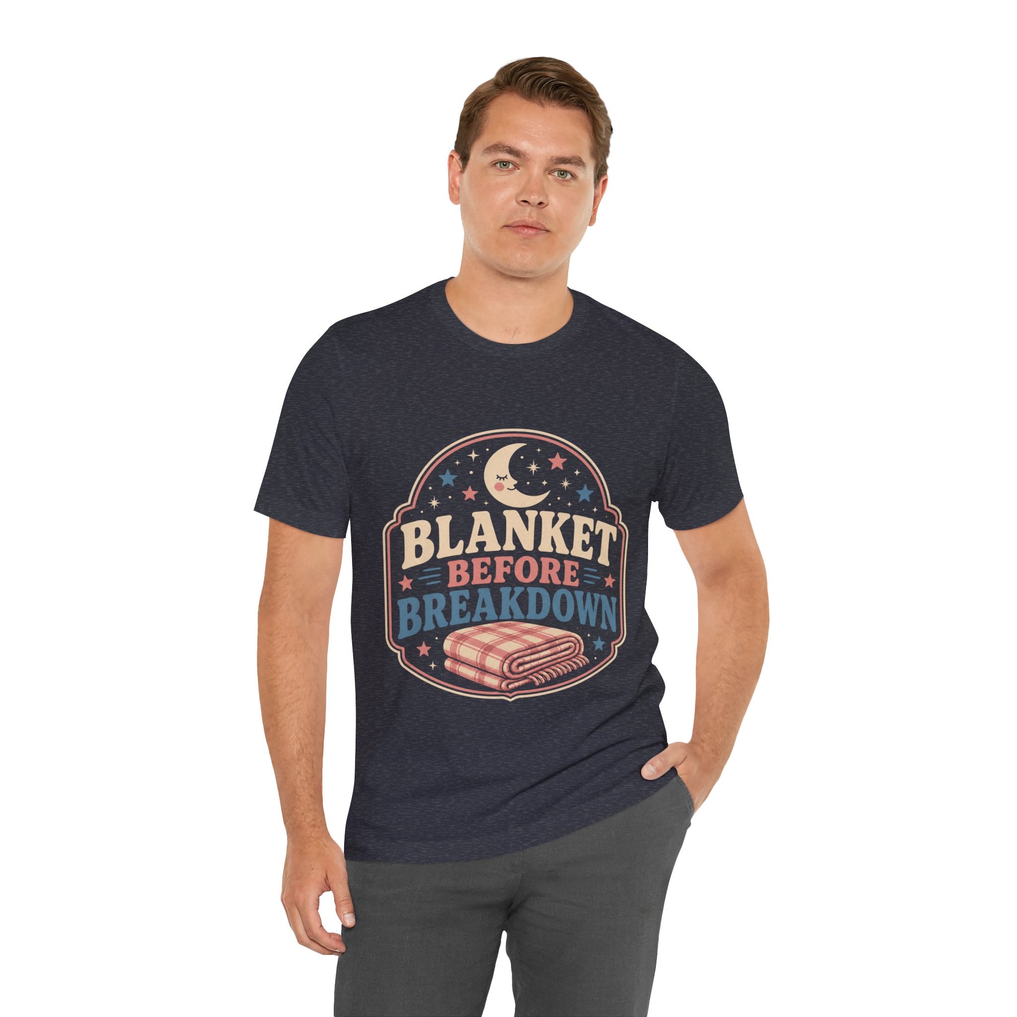 Color: Heather Navy | Mockup 2