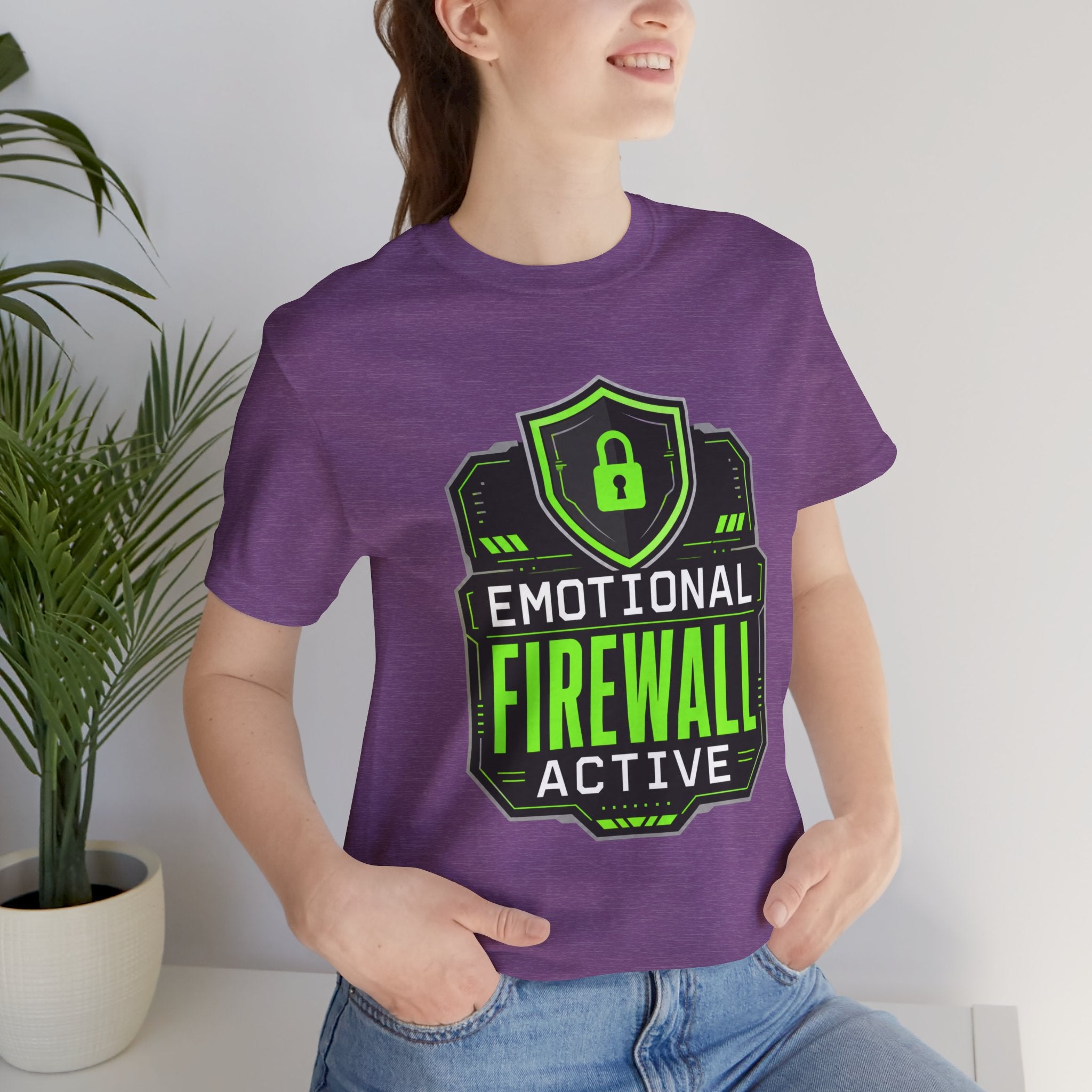 Color: Heather Team Purple | Mockup 3