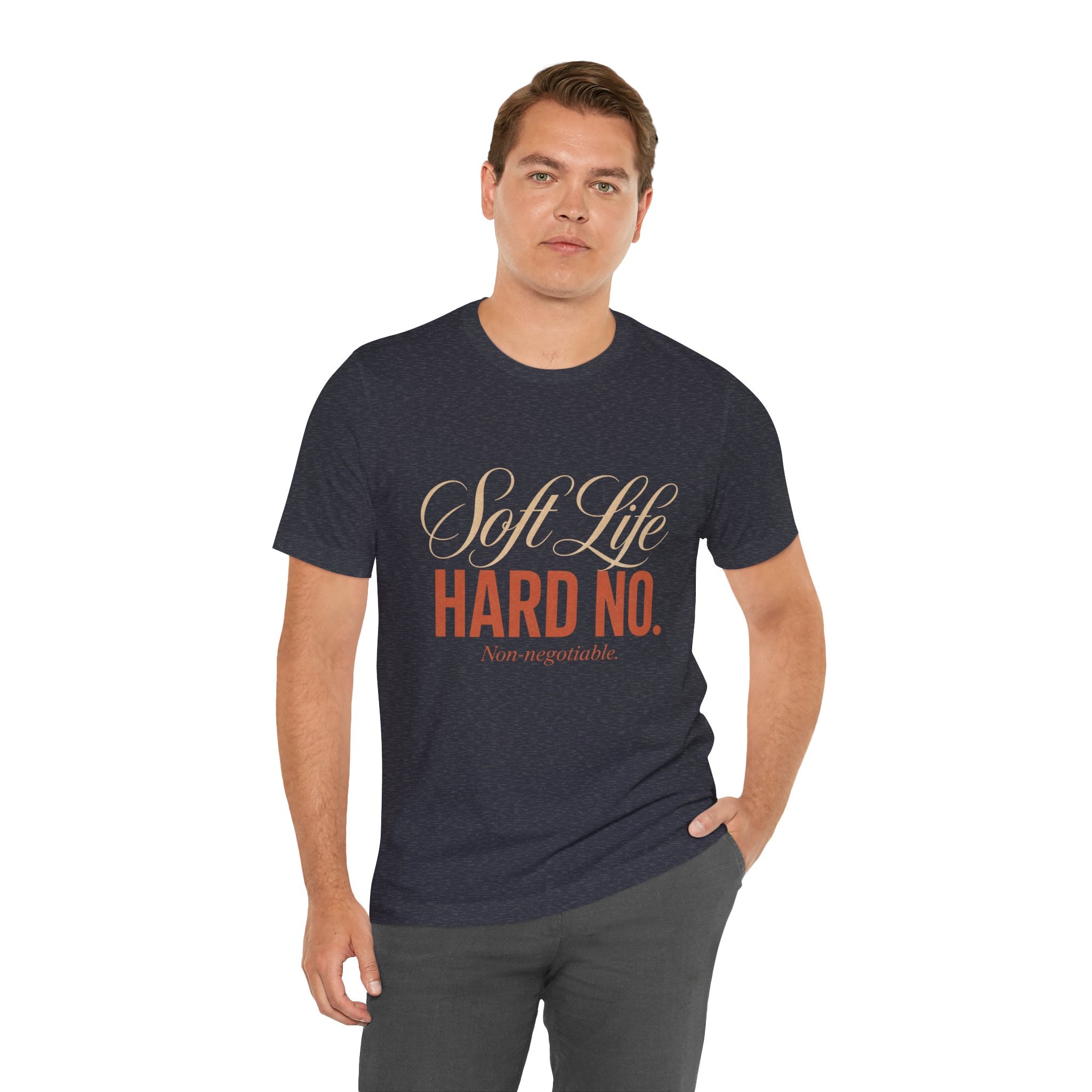 Color: Heather Navy | Mockup 2