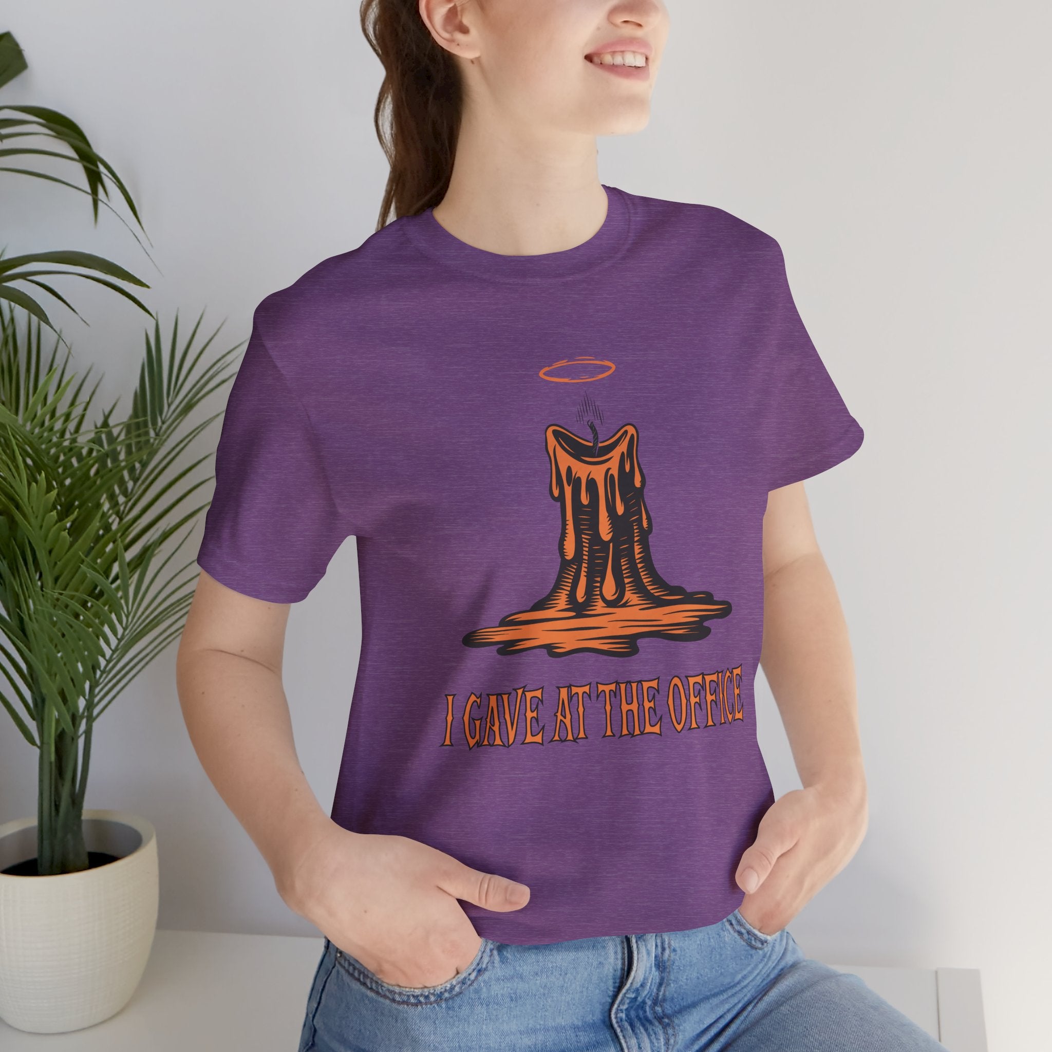 Color: Heather Team Purple | Mockup 3