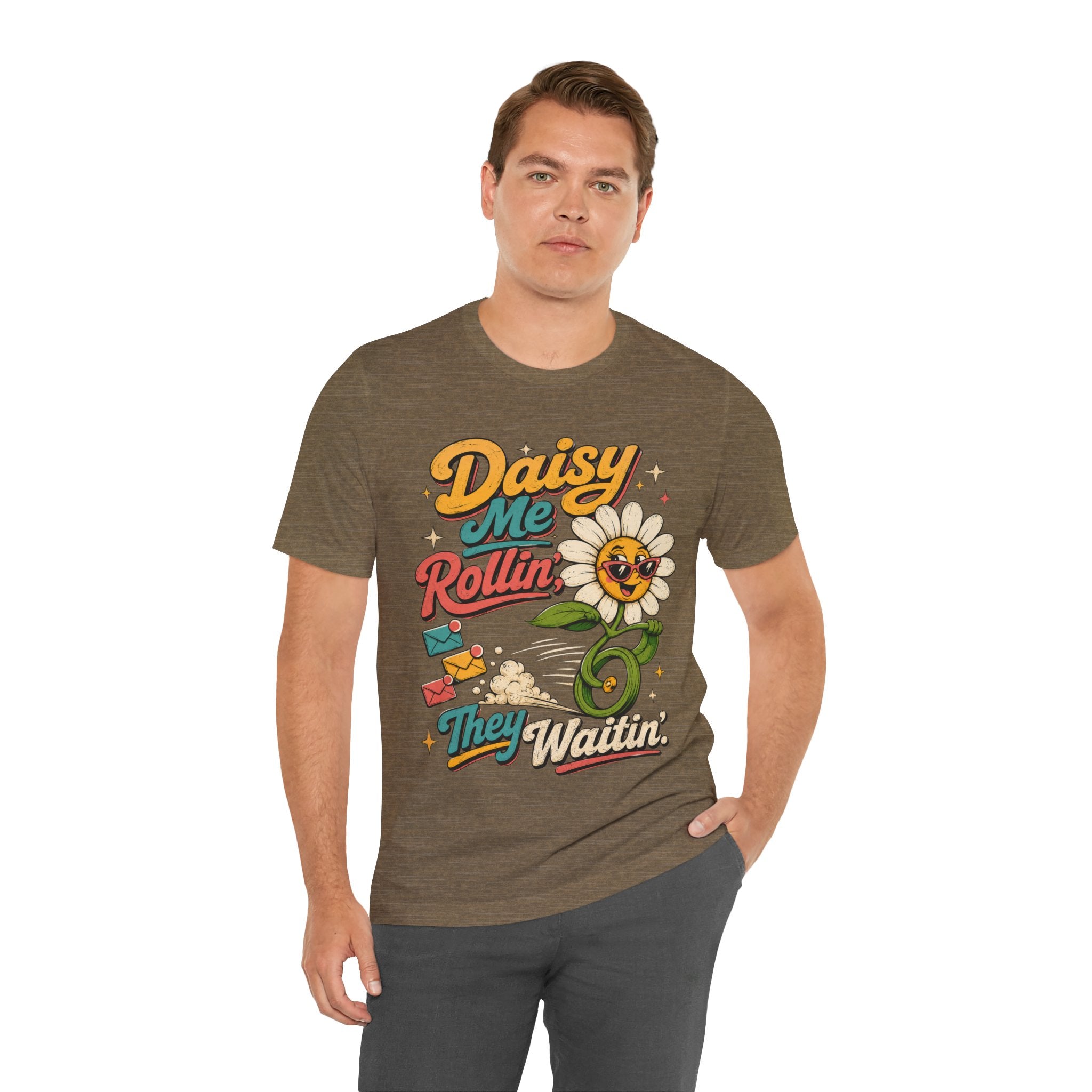 Color: Heather Olive | Mockup 2