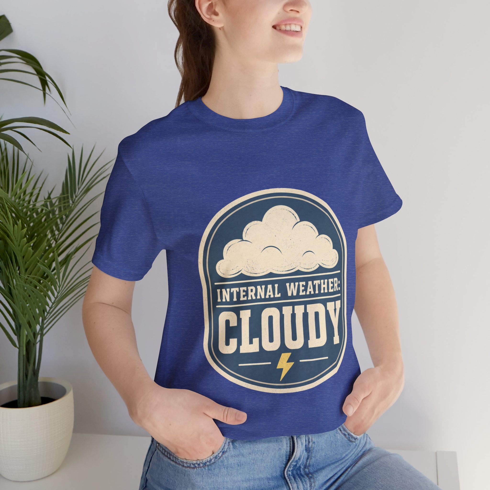 Color: Heather True Royal | Mockup 3