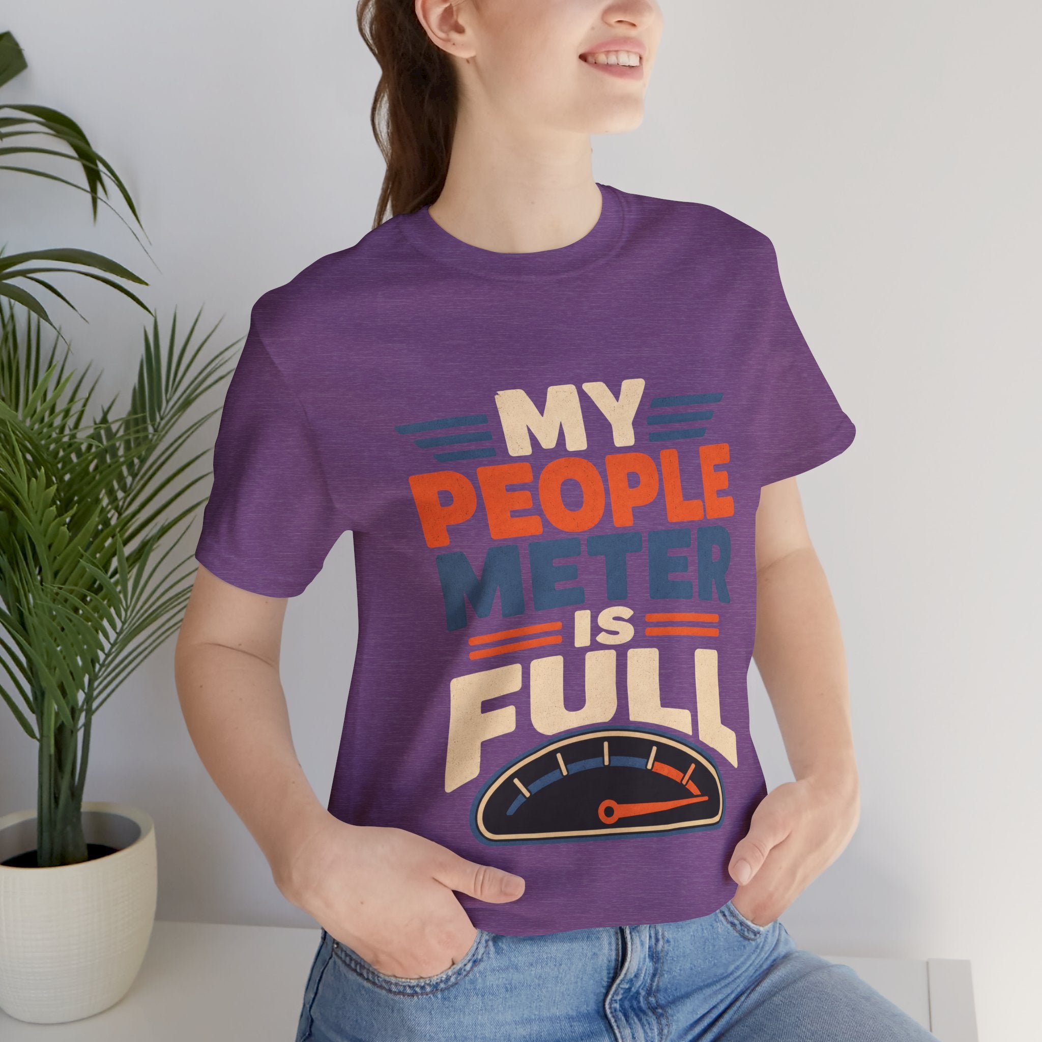 Color: Heather Team Purple | Mockup 3