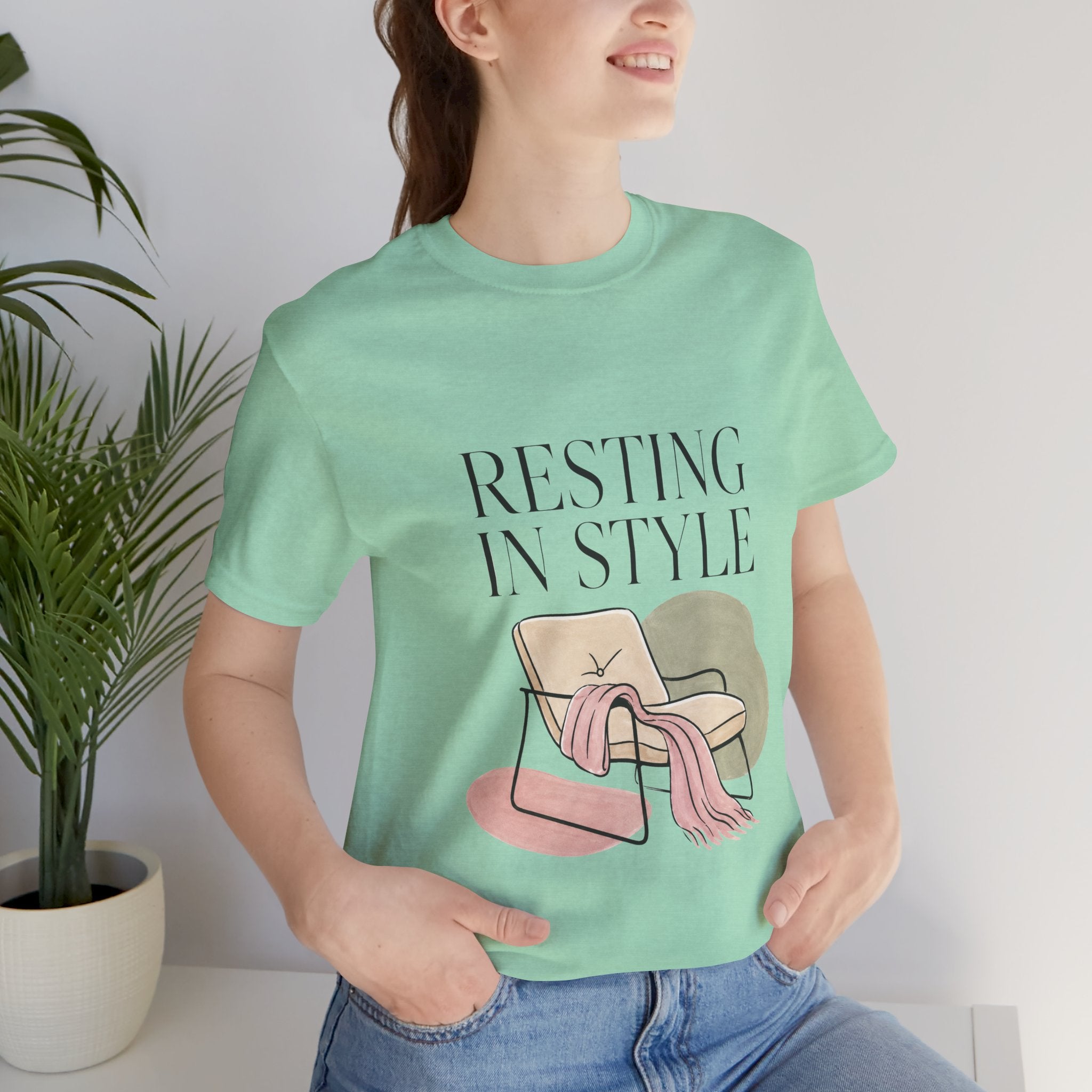 Color: Heather Mint | Mockup 3