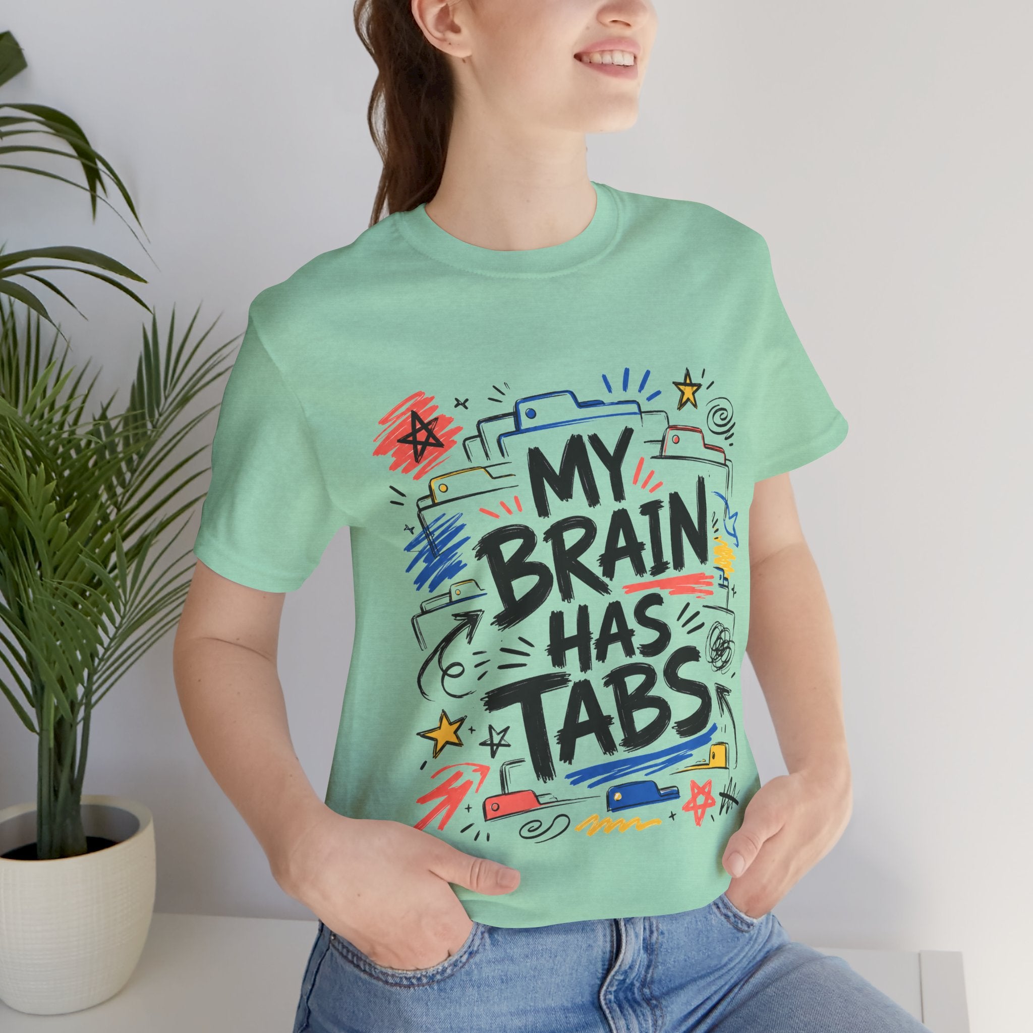 Color: Heather Mint | Mockup 3
