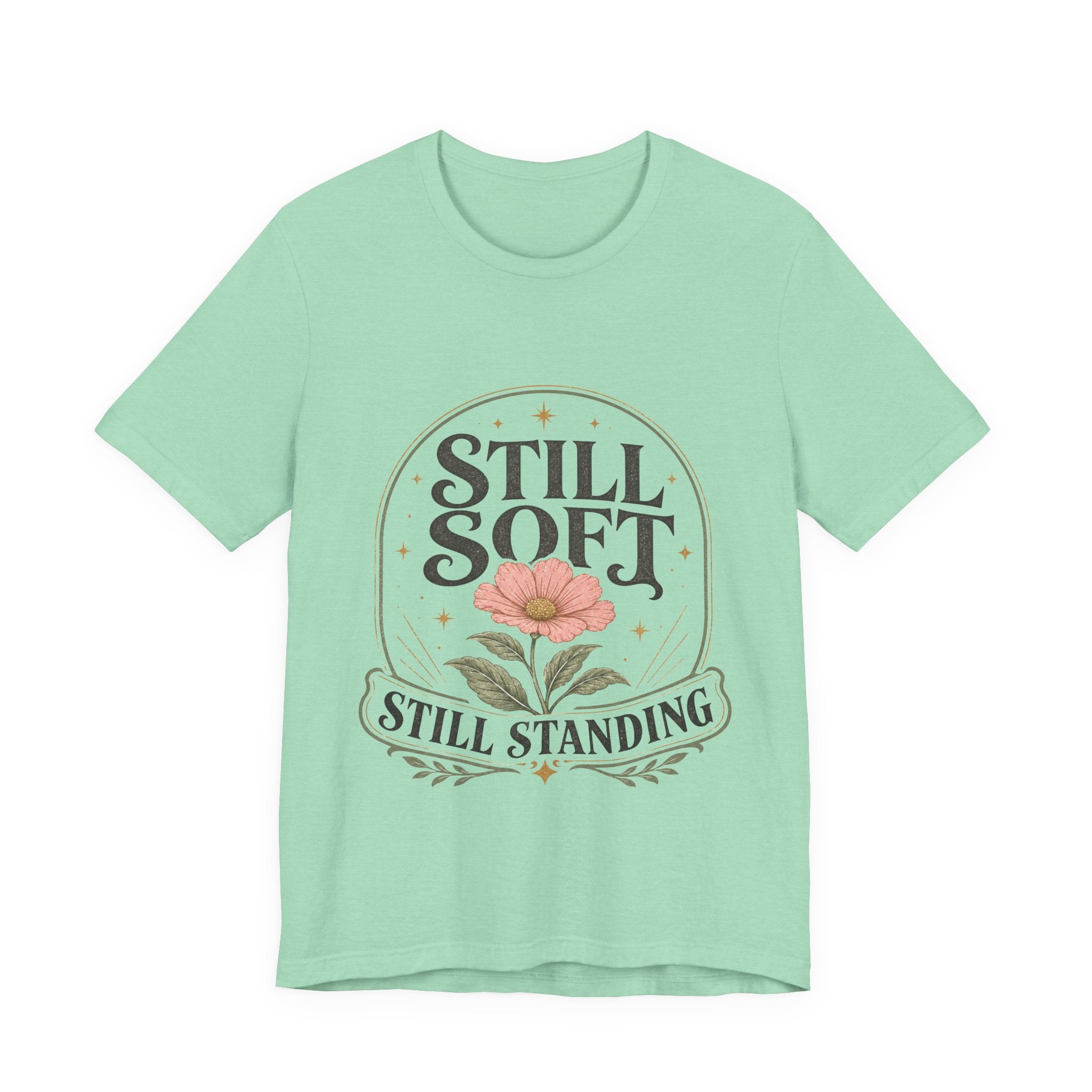 Color: Heather Mint | Mockup 1