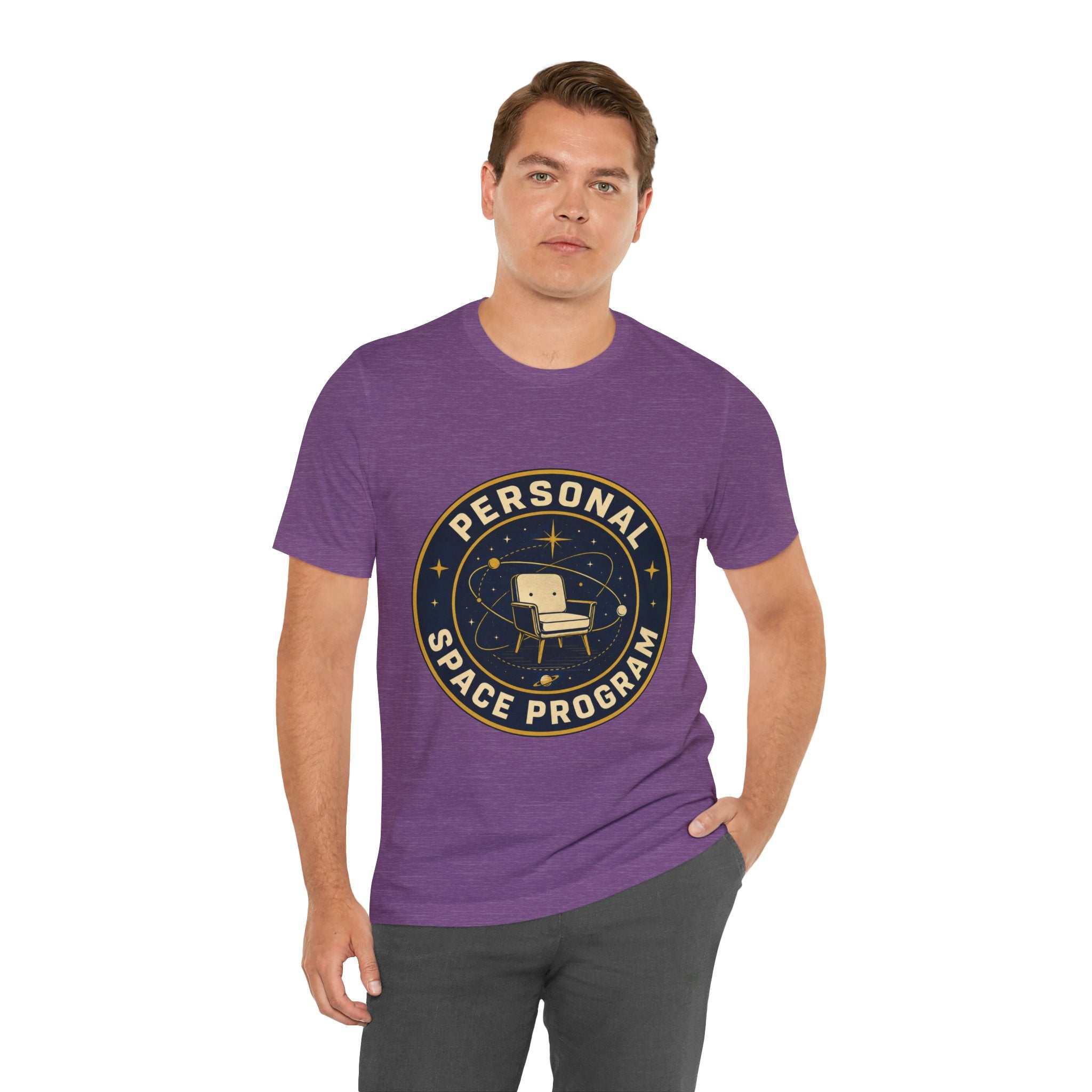 Color: Heather Team Purple | Mockup 2