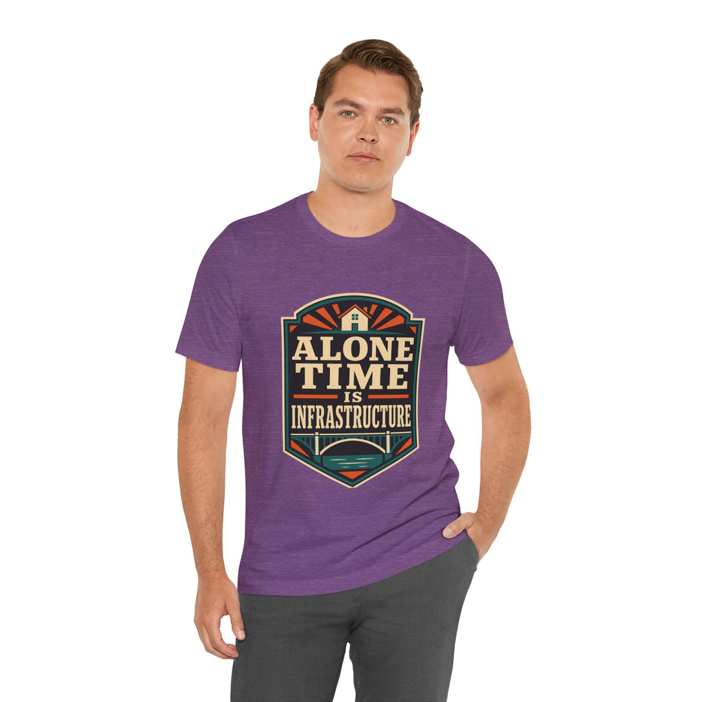 Color: Heather Team Purple | Mockup 2