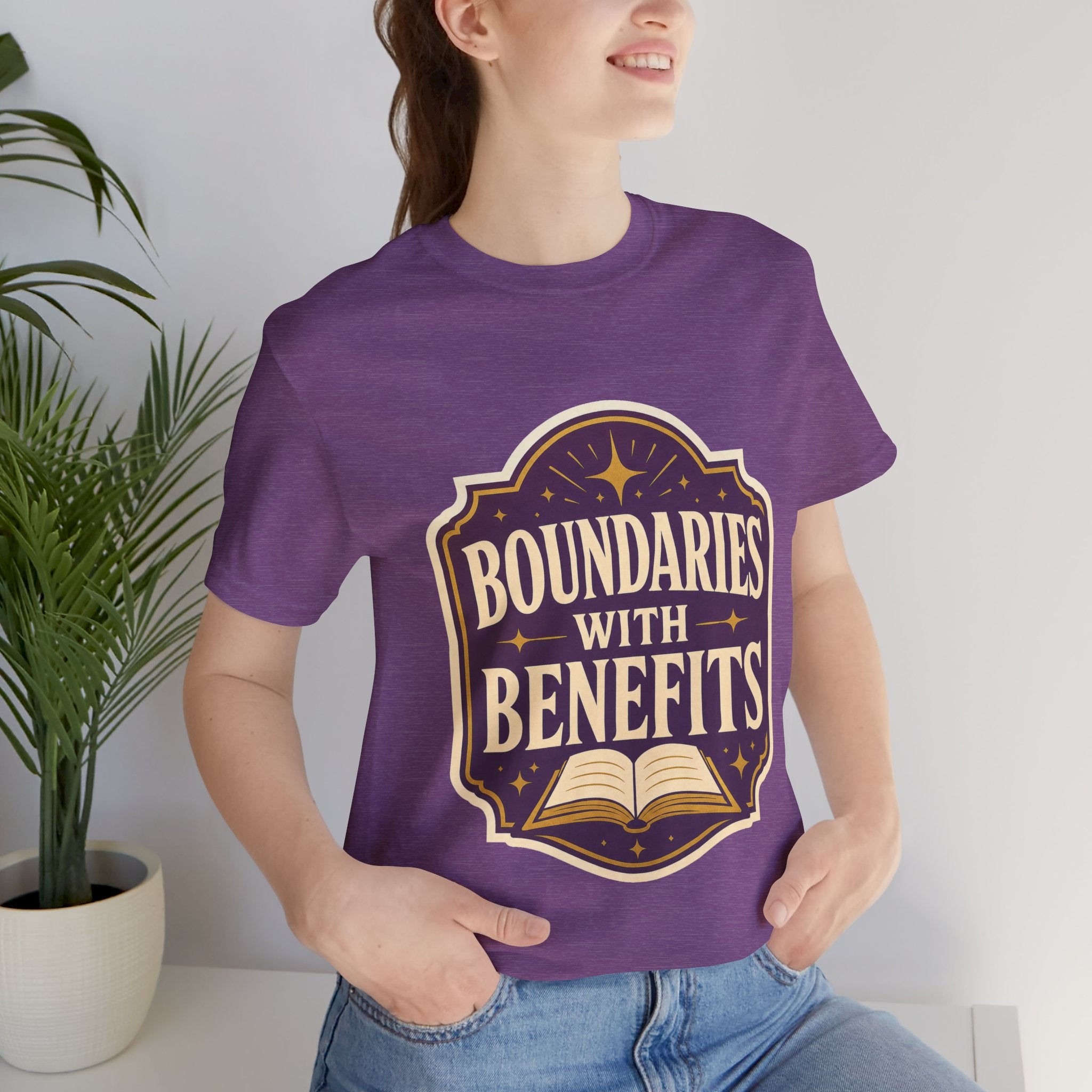 Color: Heather Team Purple | Mockup 3