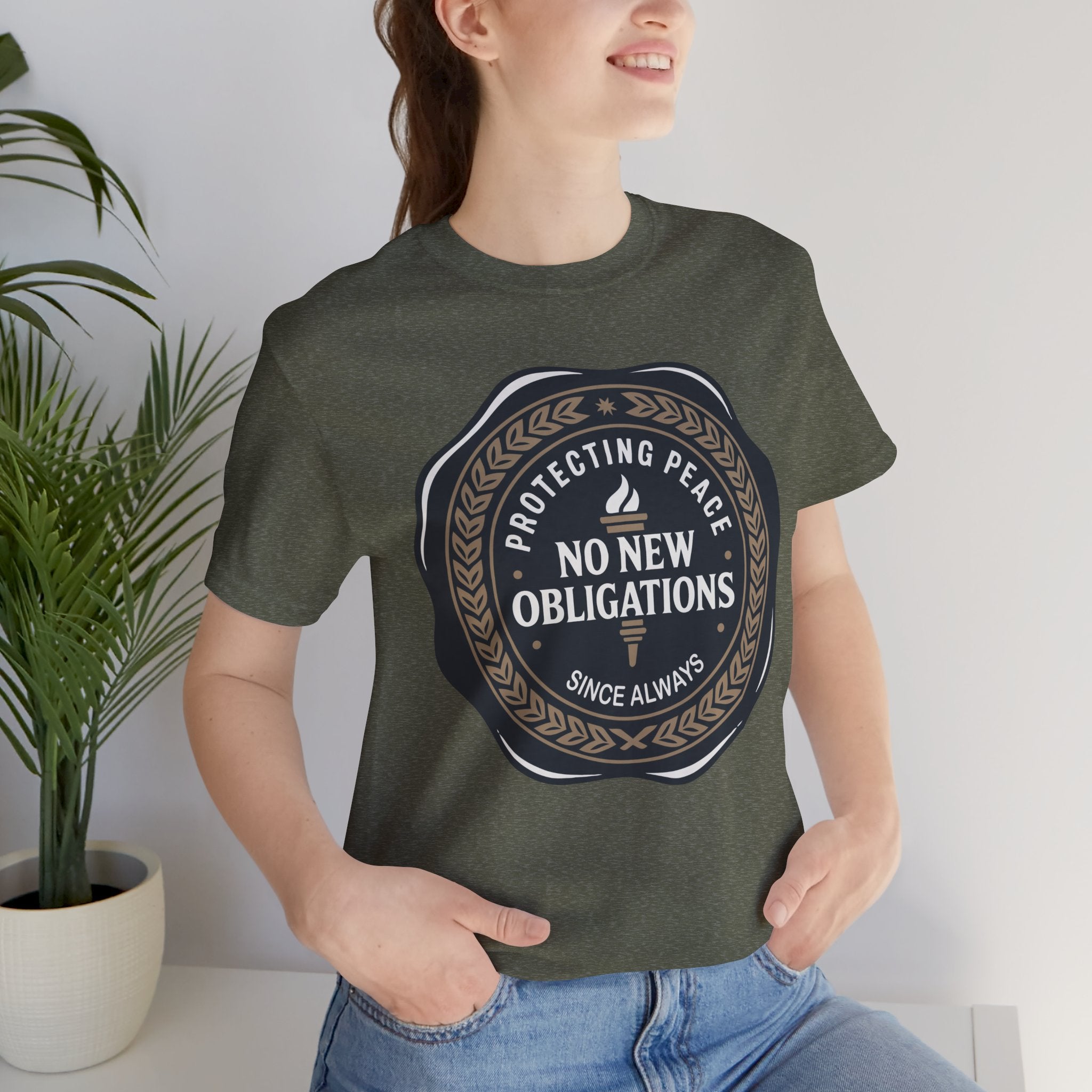Color: Heather Military Green | Mockup 3