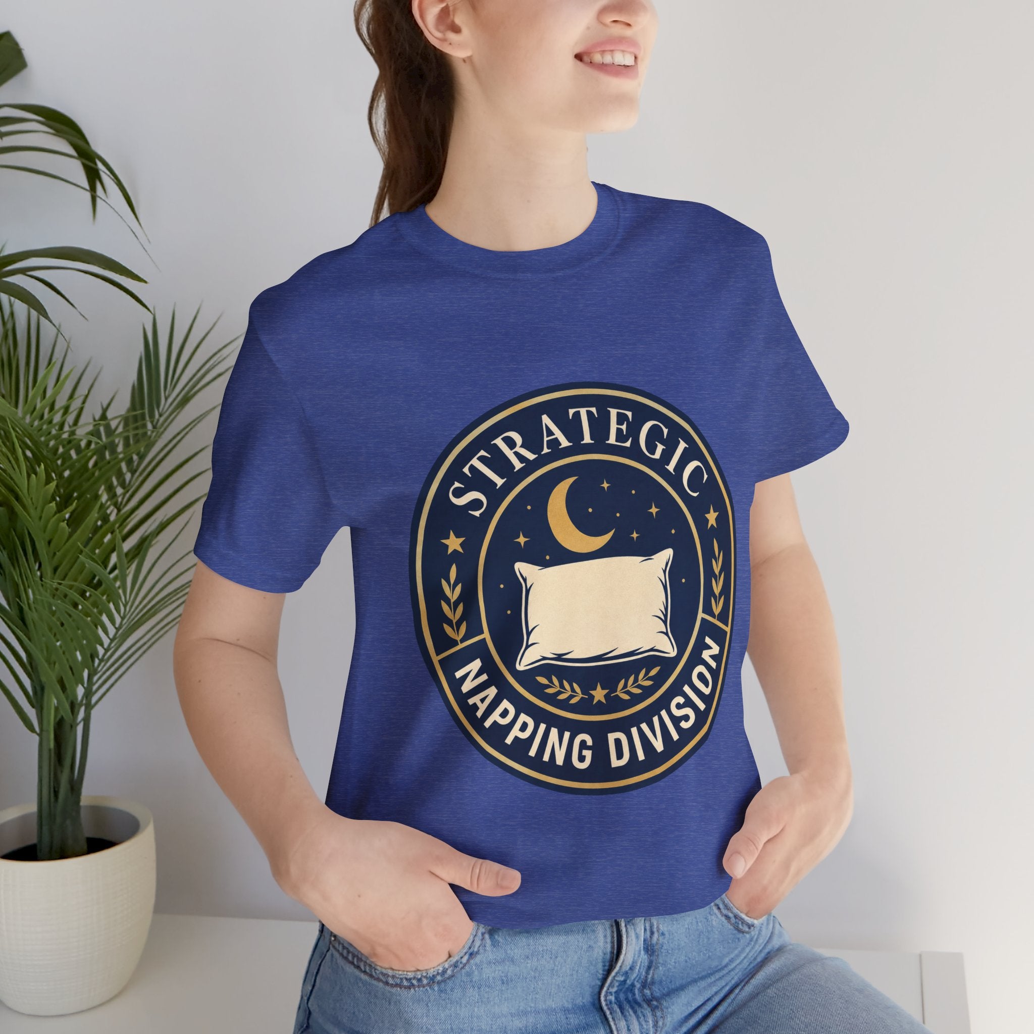 Color: Heather True Royal | Mockup 3