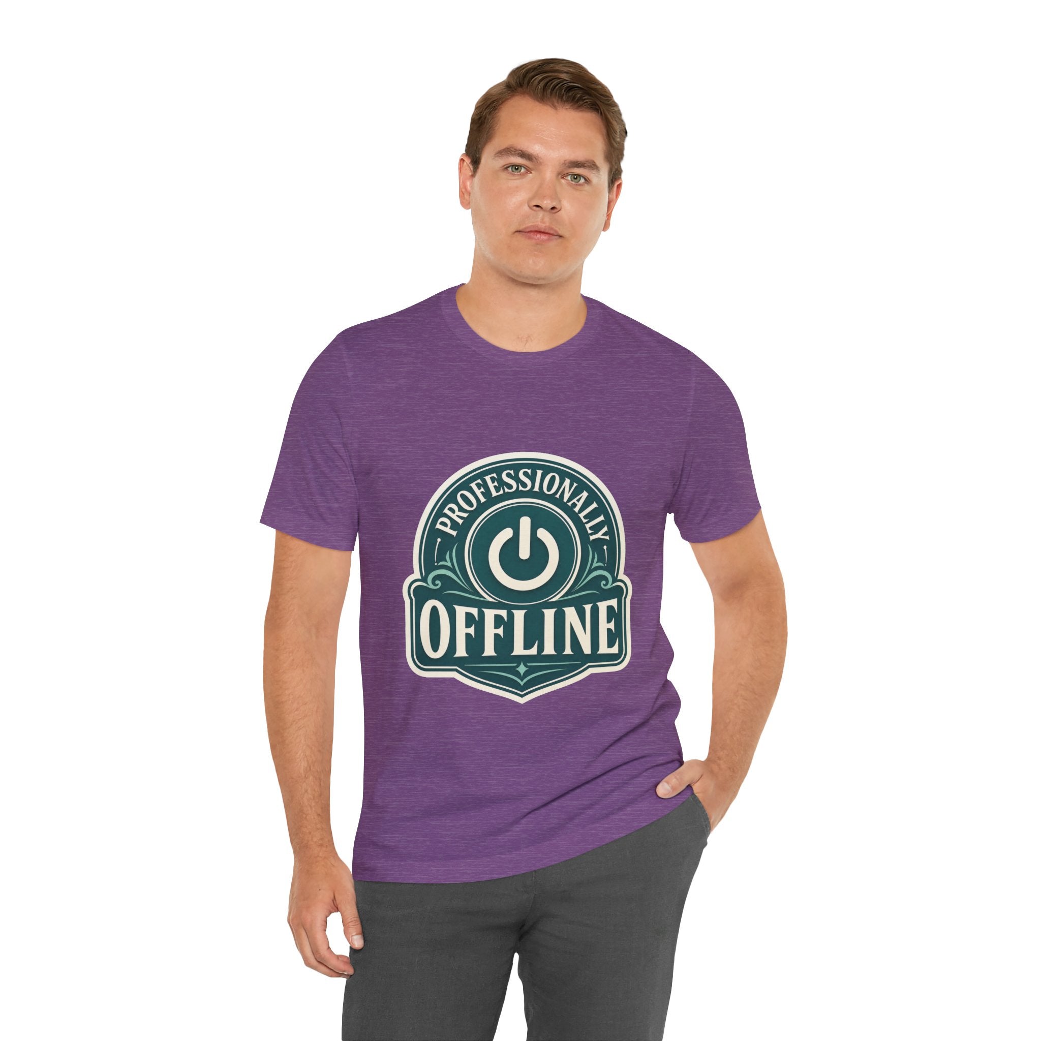 Color: Heather Team Purple | Mockup 2