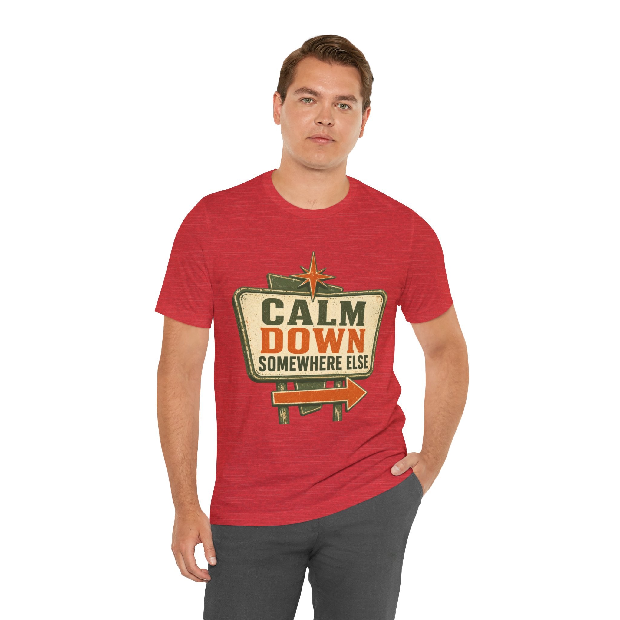 Color: Heather Red | Mockup 2