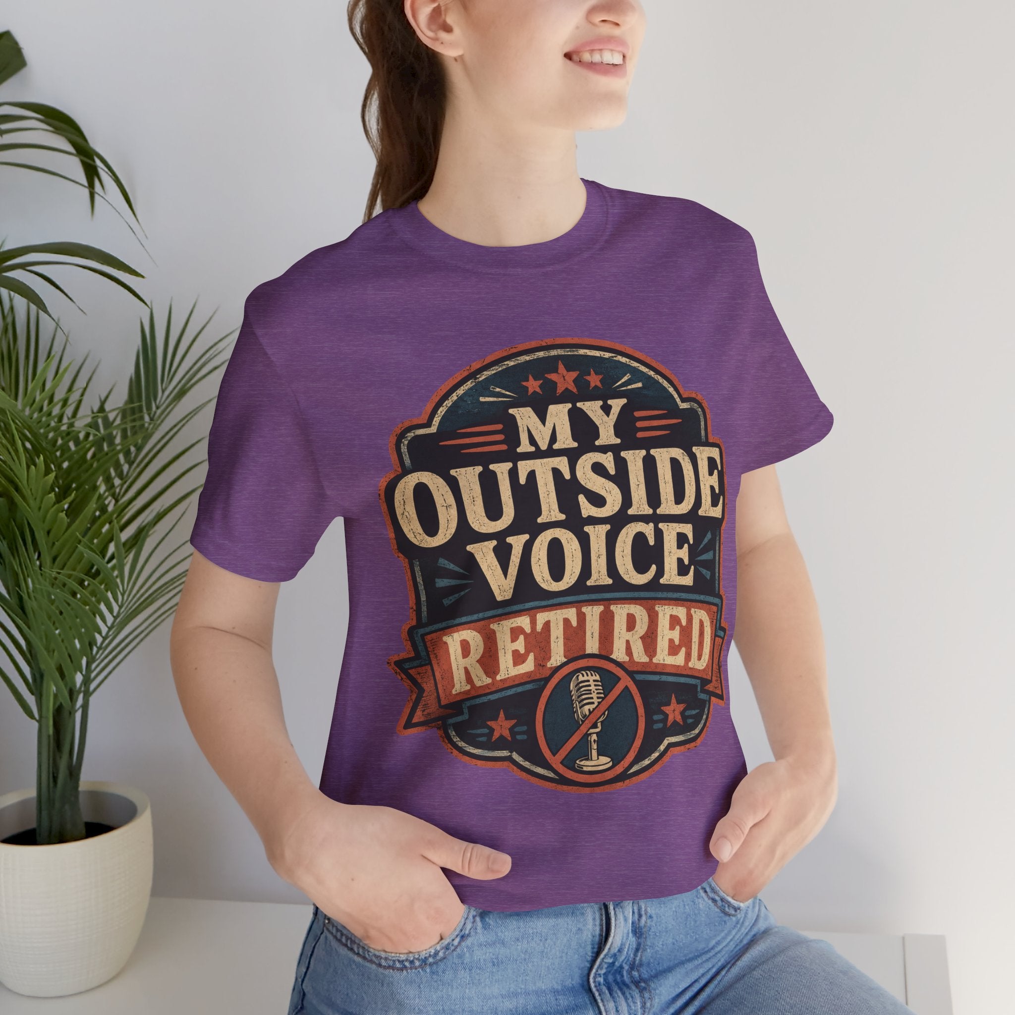 Color: Heather Team Purple | Mockup 3
