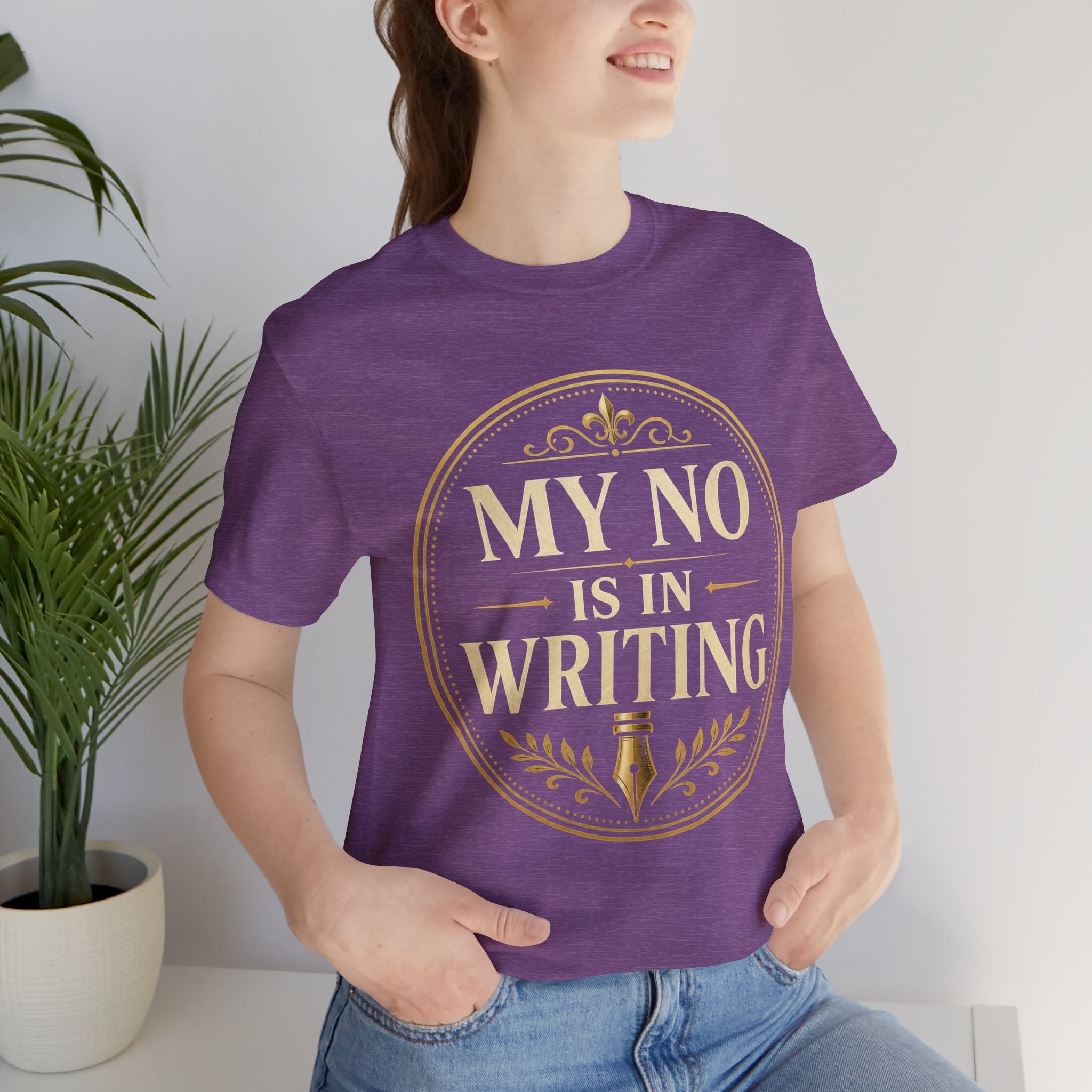 Color: Heather Team Purple | Mockup 3