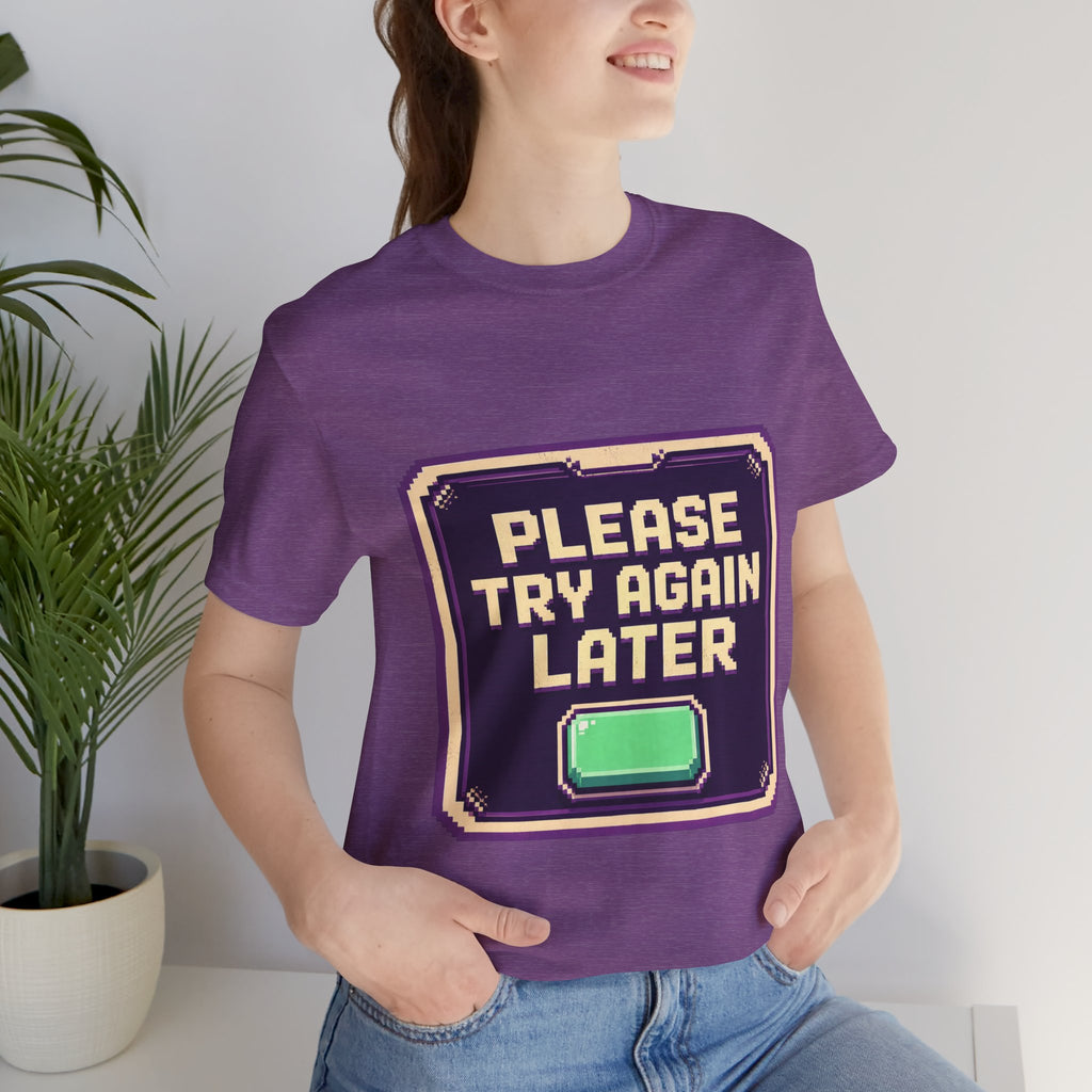 Color: Heather Team Purple | Mockup 3