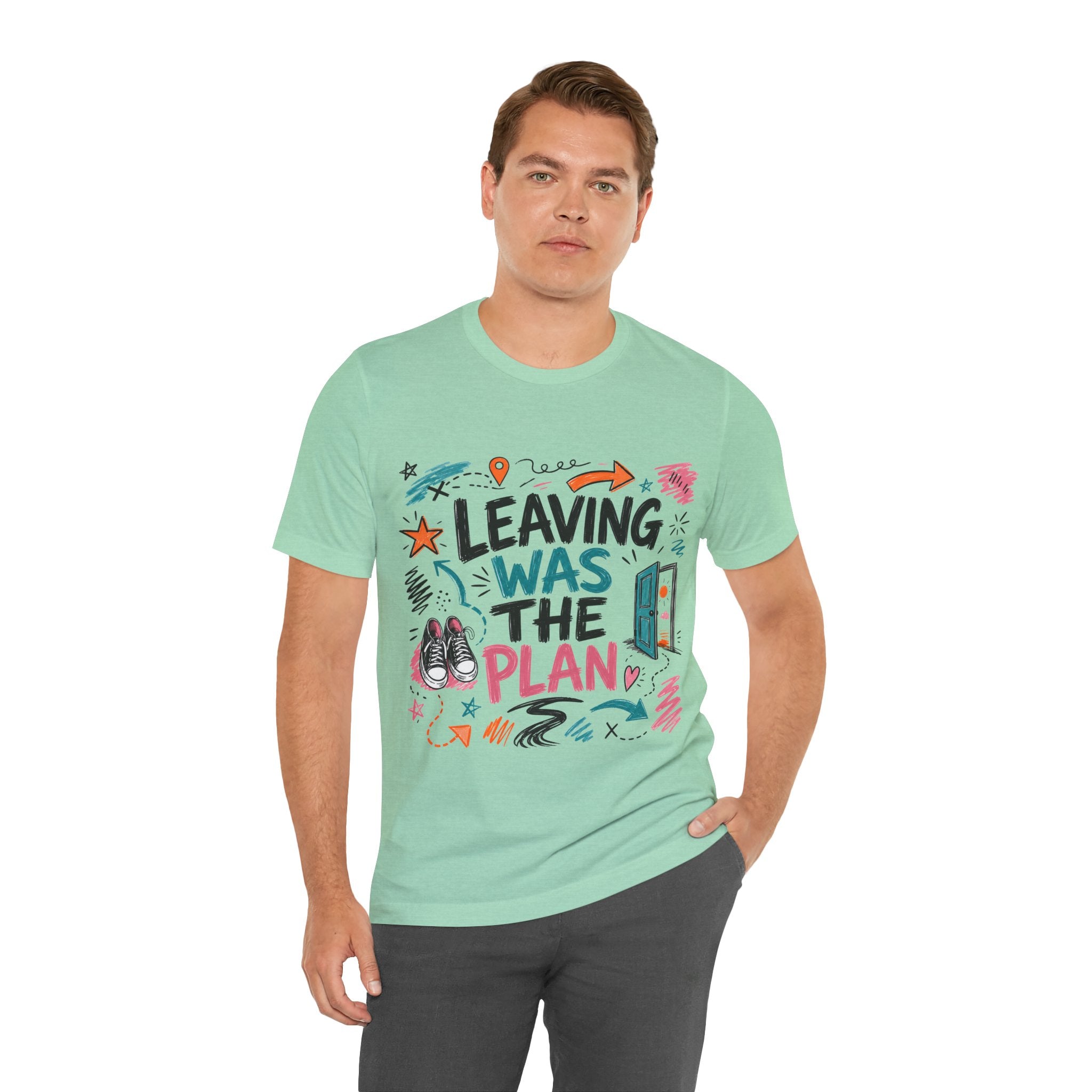 Color: Heather Mint | Mockup 2