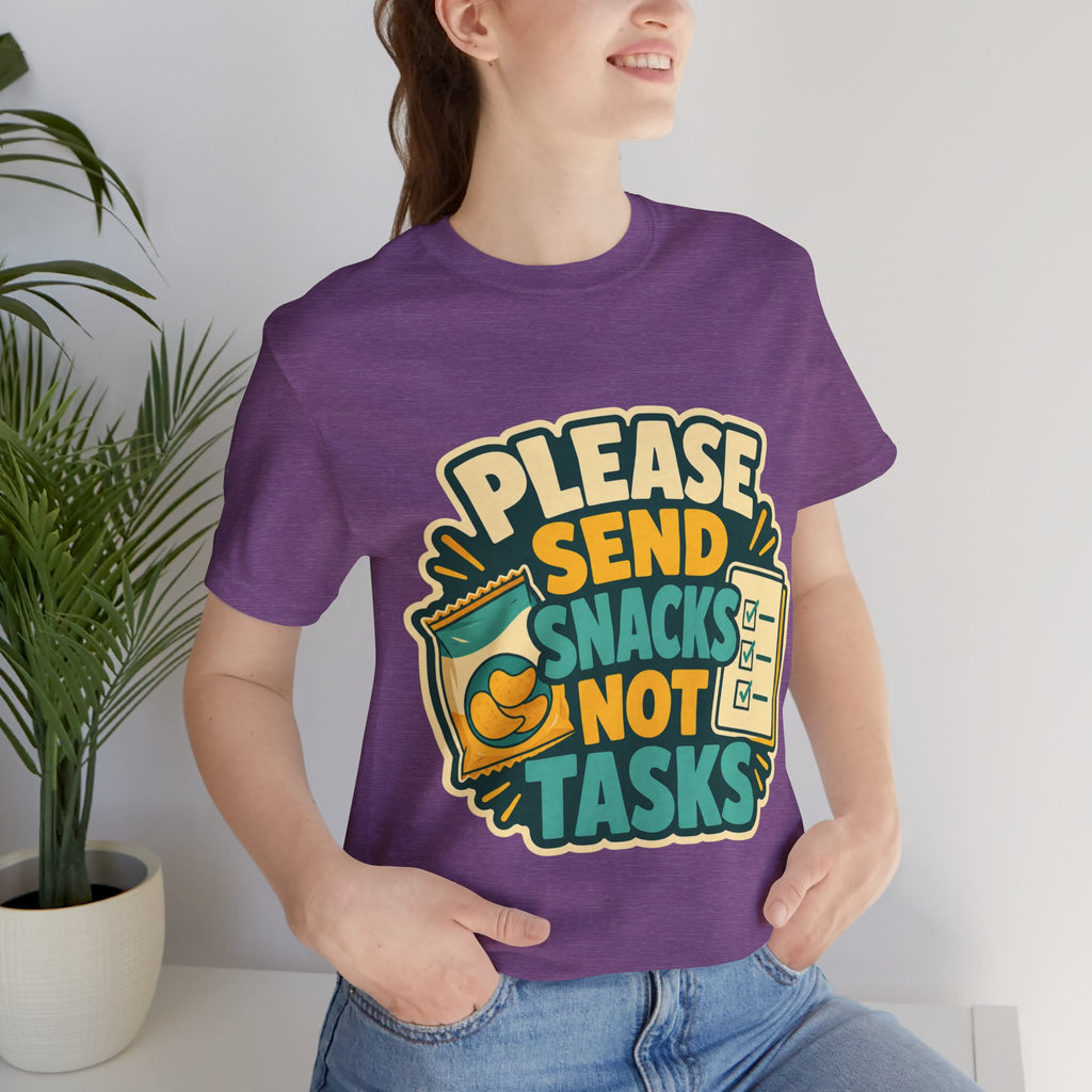 Color: Heather Team Purple | Mockup 3