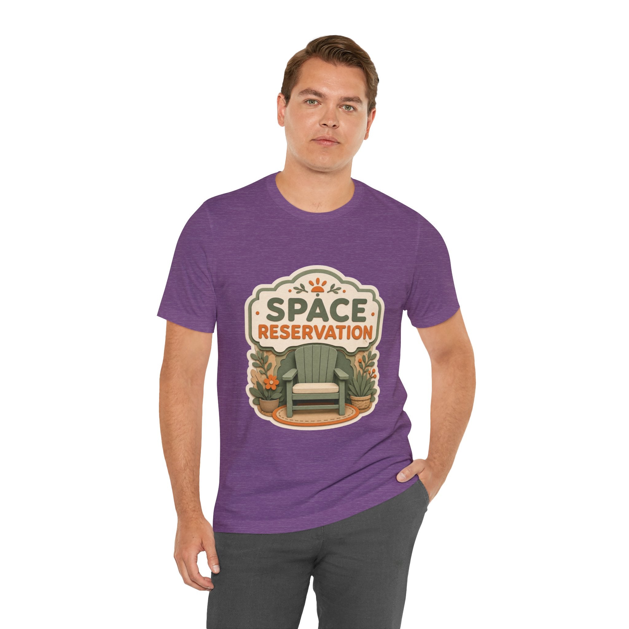 Color: Heather Team Purple | Mockup 2