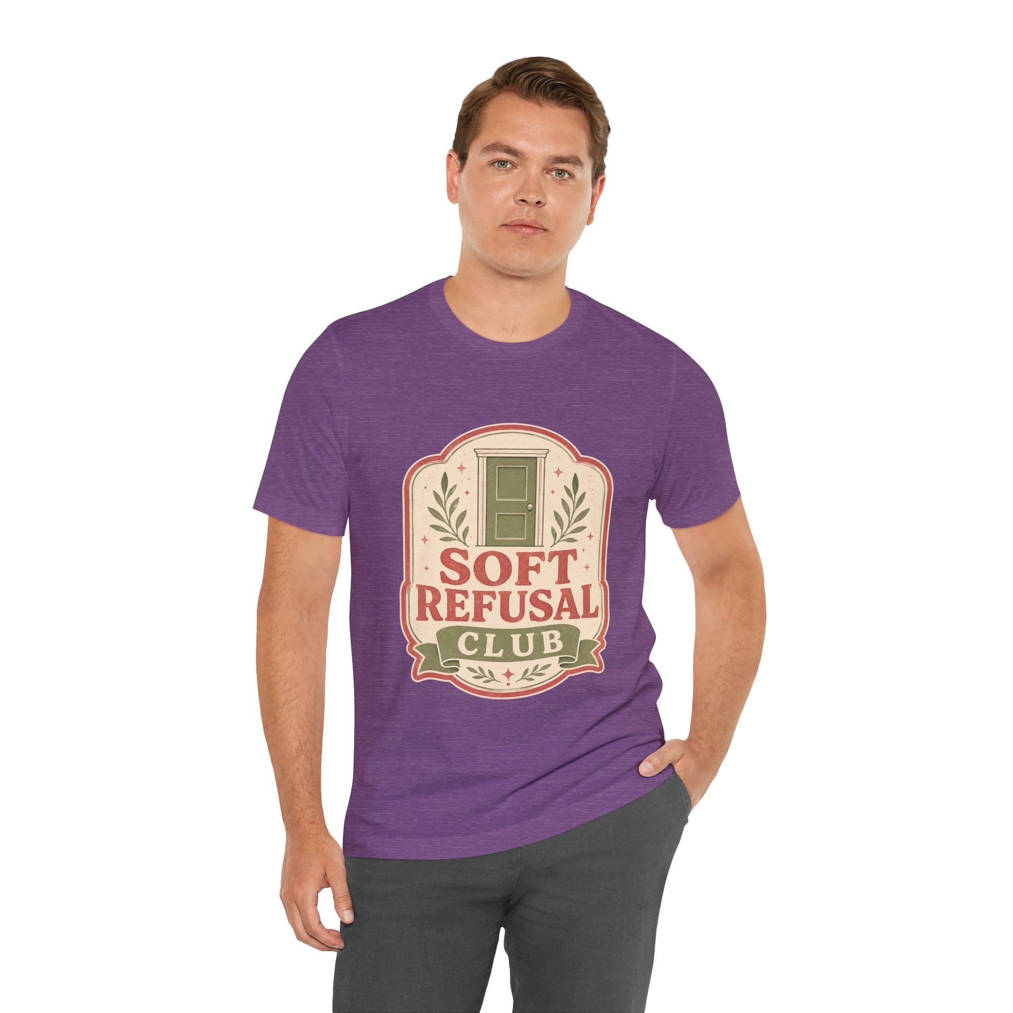 Color: Heather Team Purple | Mockup 2