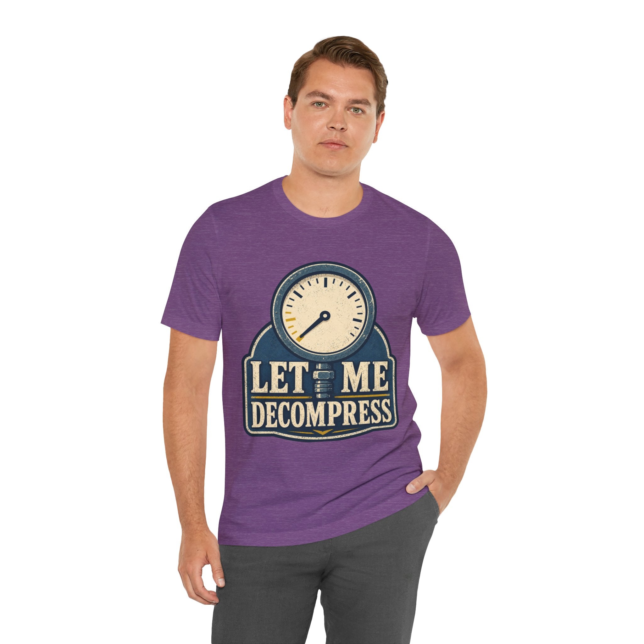 Color: Heather Team Purple | Mockup 2
