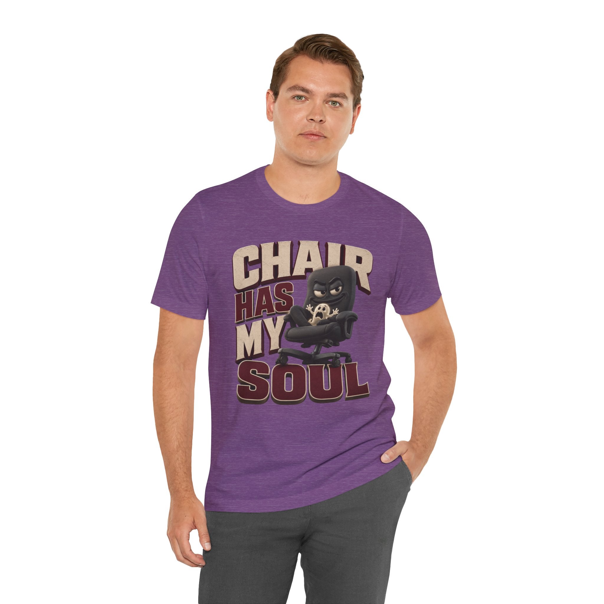 Color: Heather Team Purple | Mockup 2