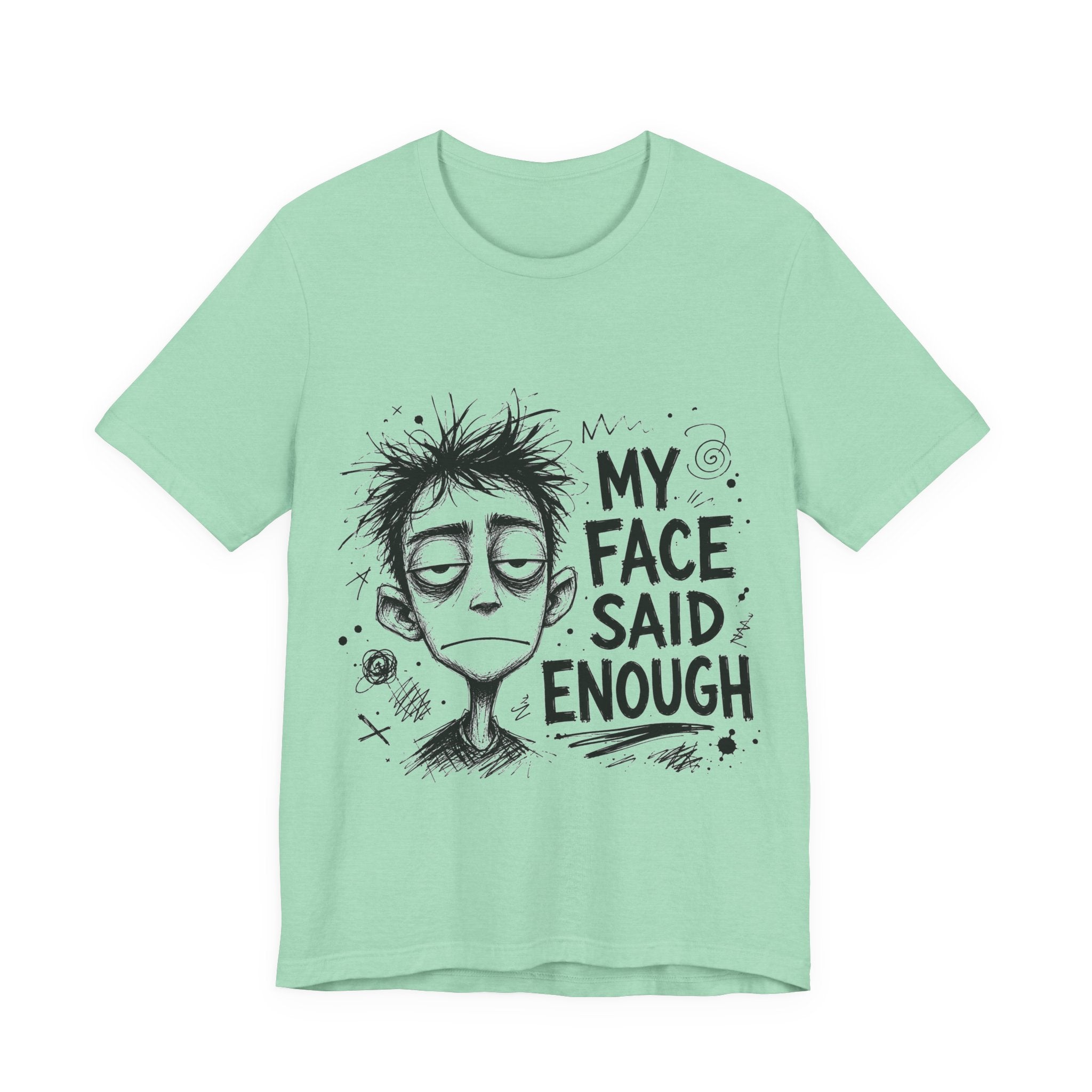 Color: Heather Mint | Mockup 1