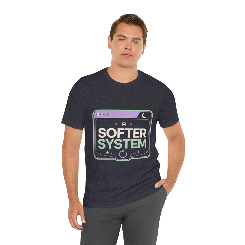 Color: Heather Navy | Mockup 2